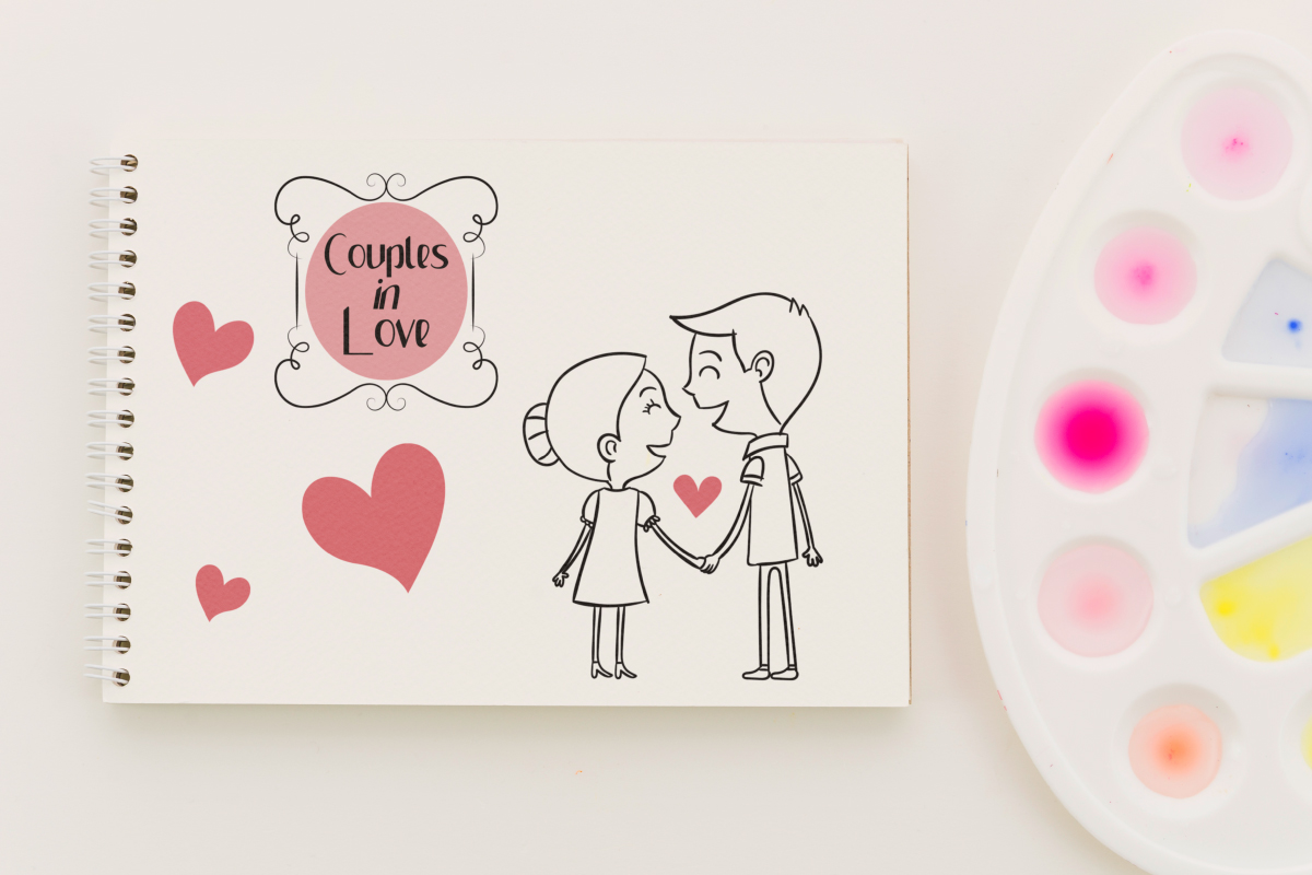 Simple Couple Font preview image 2