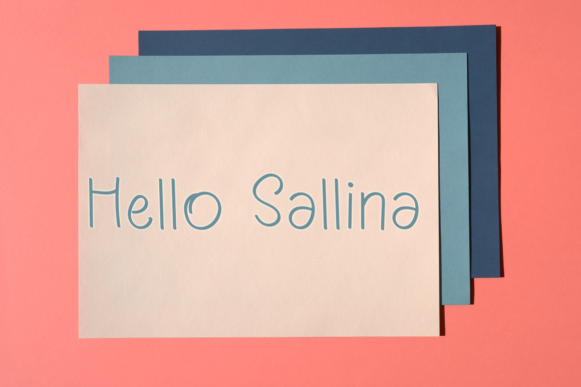 Something Font preview image 2