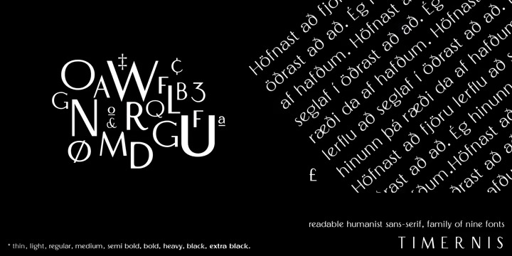 Timernis Font Family preview image 2
