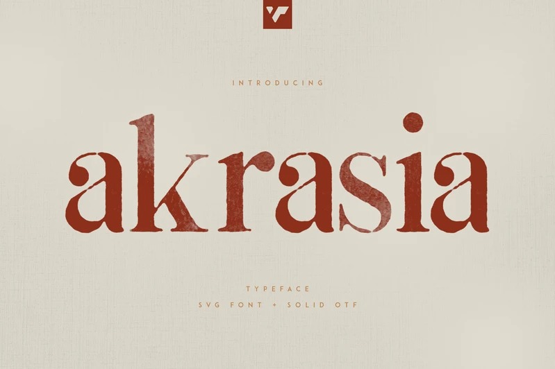 Akrasia Serif Font