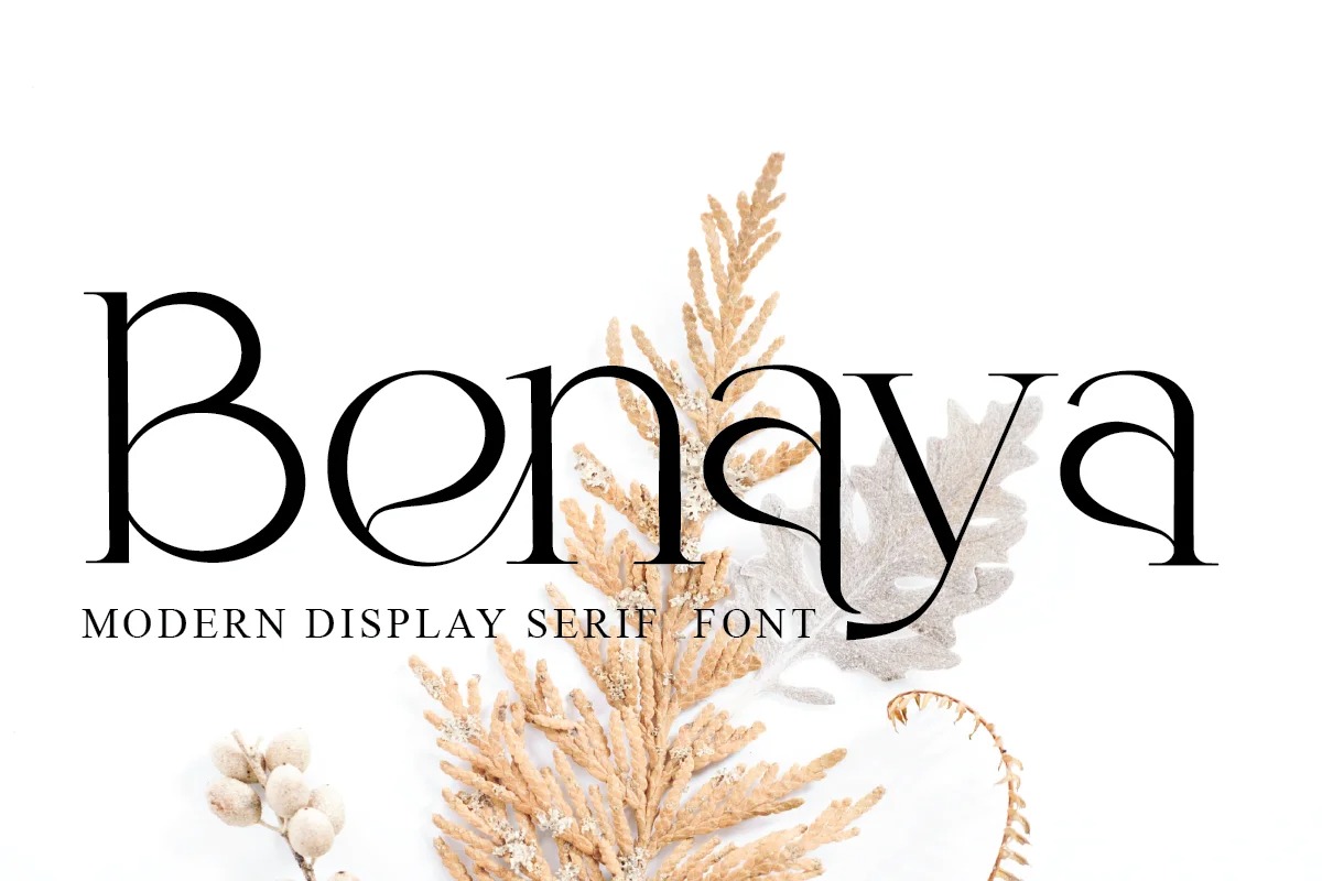 Benaya Serif Font