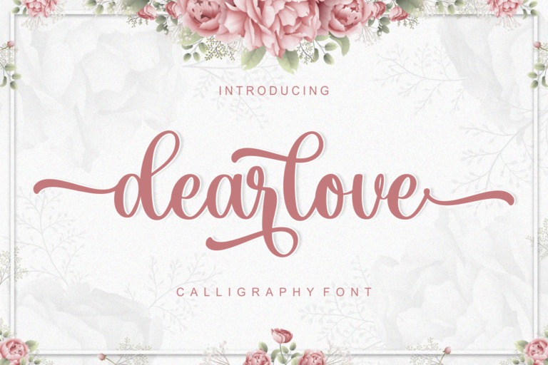 Dearlove Calligraphy Font