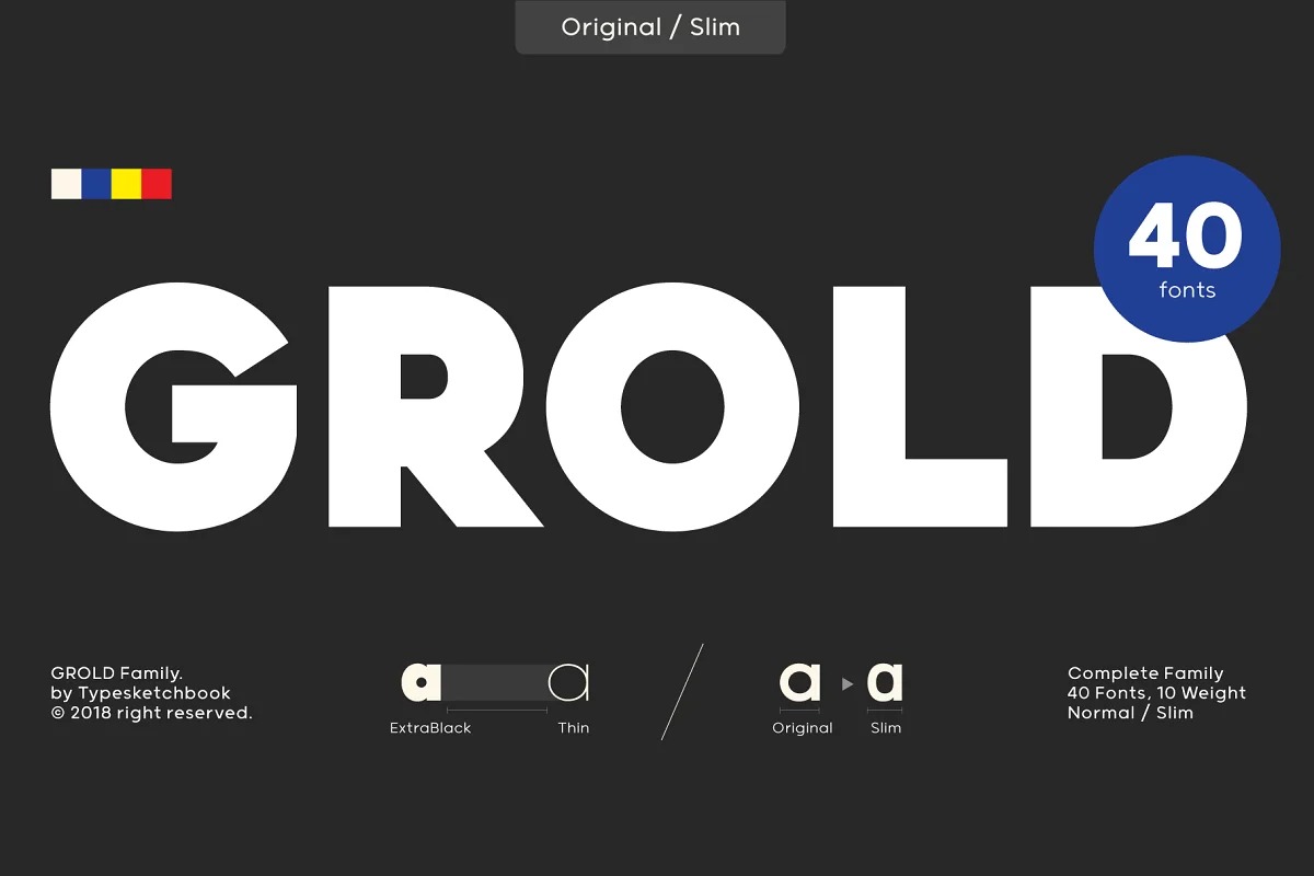 Grold Sans Serif Font
