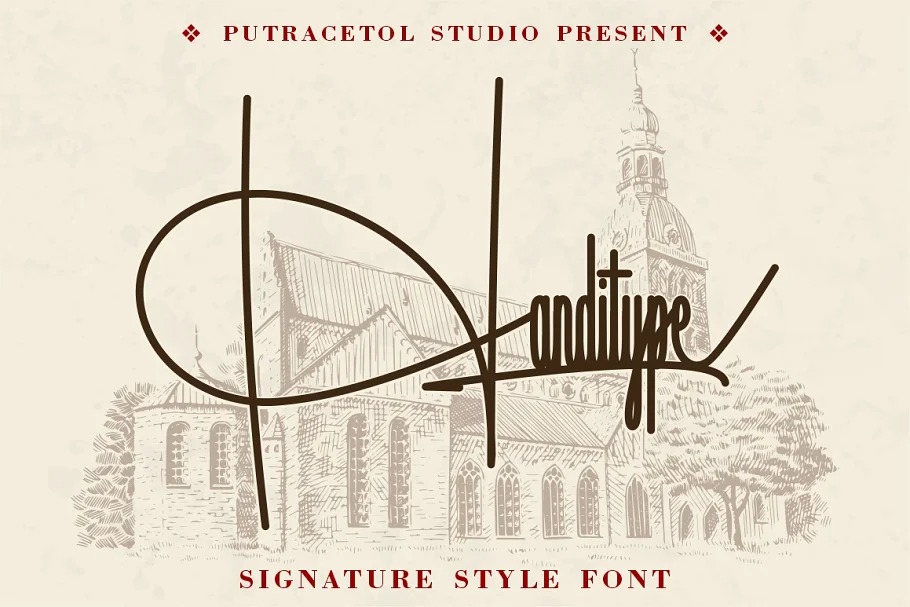 Handitype Handwritten Font