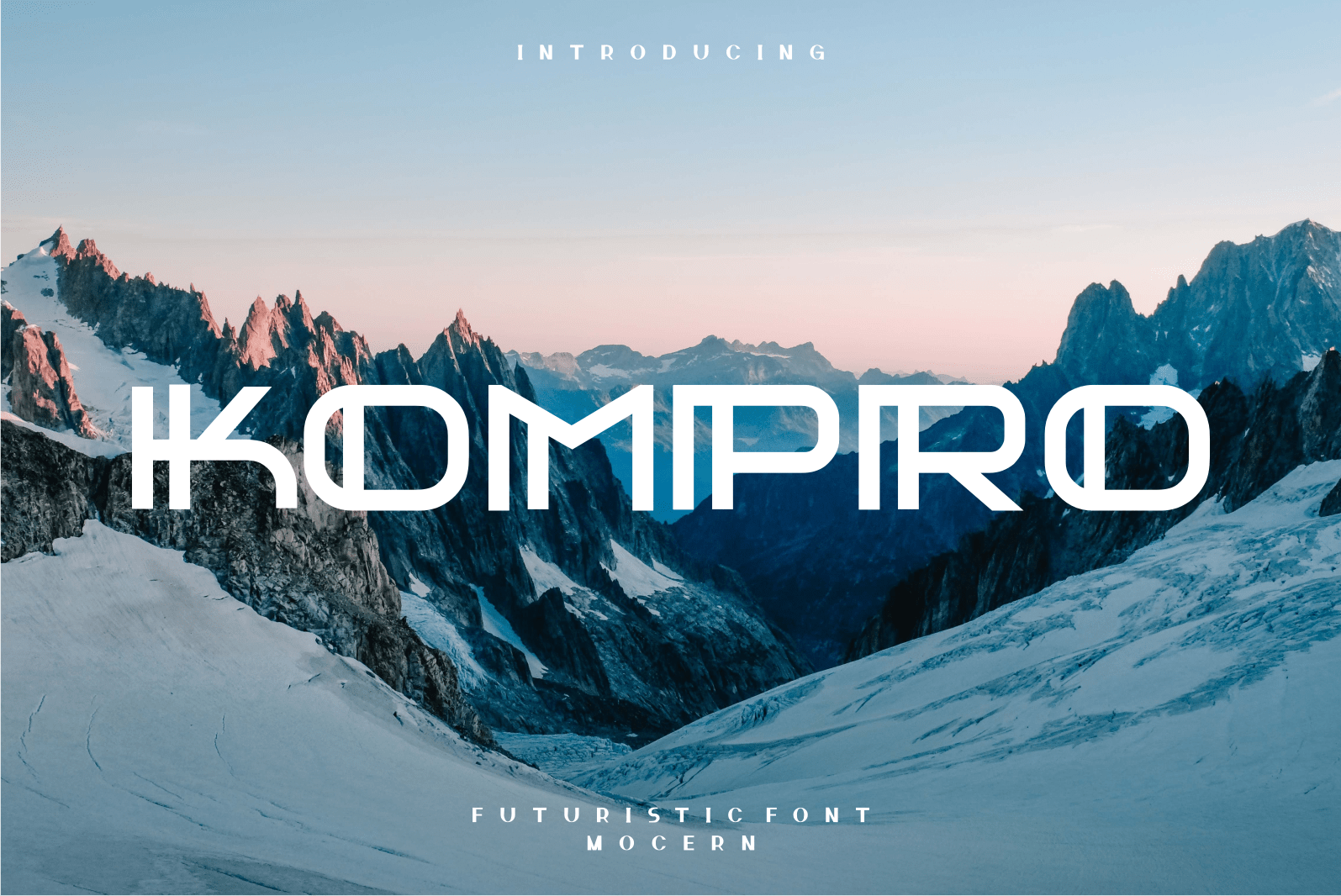 kompro Display Font