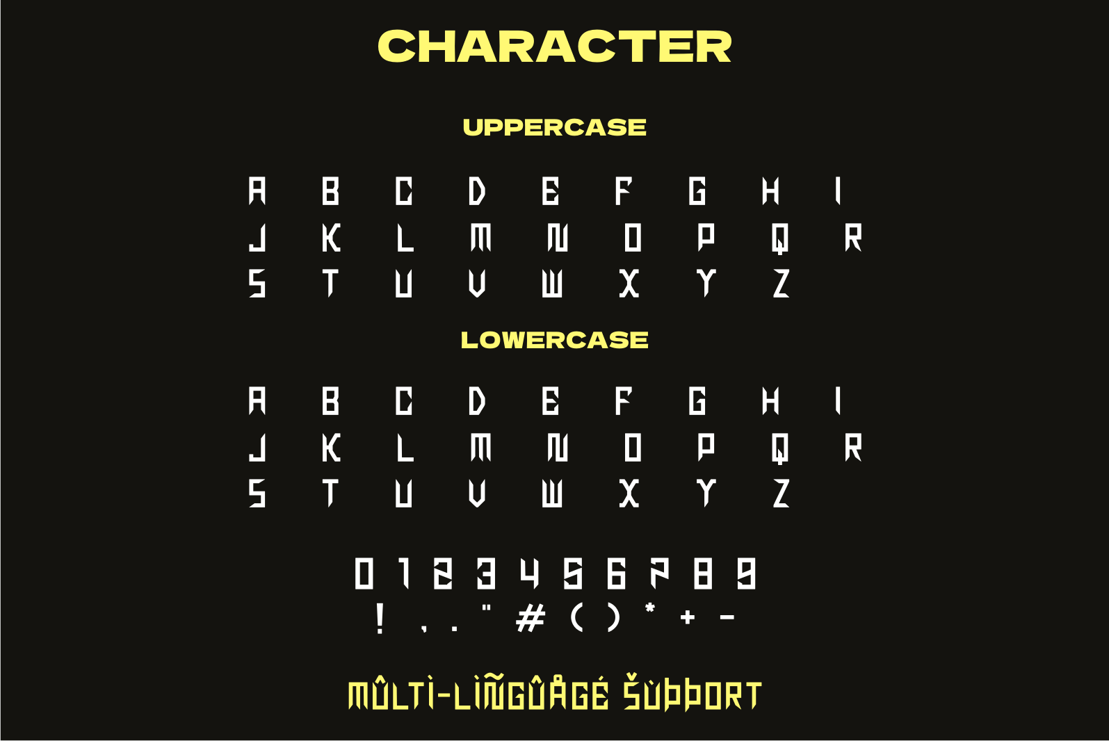 Manser Font preview image 5