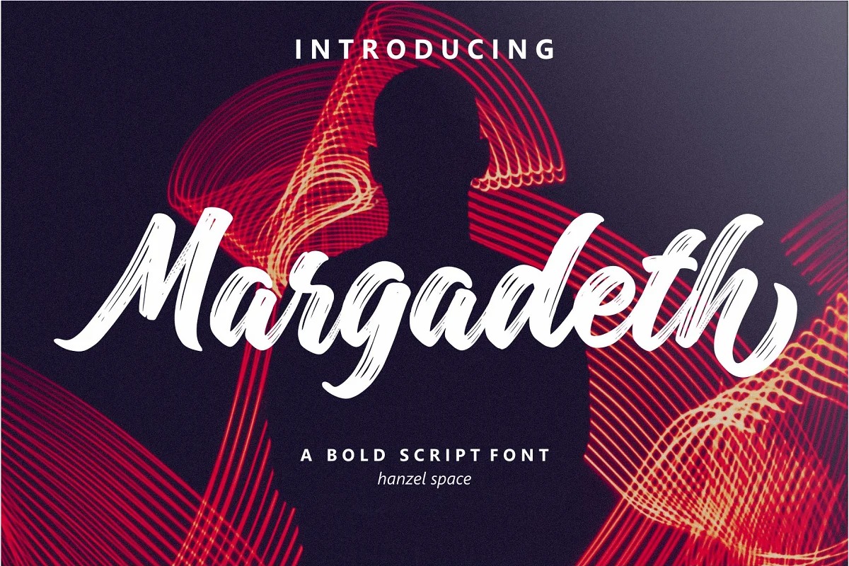 Margadeth Brush Font