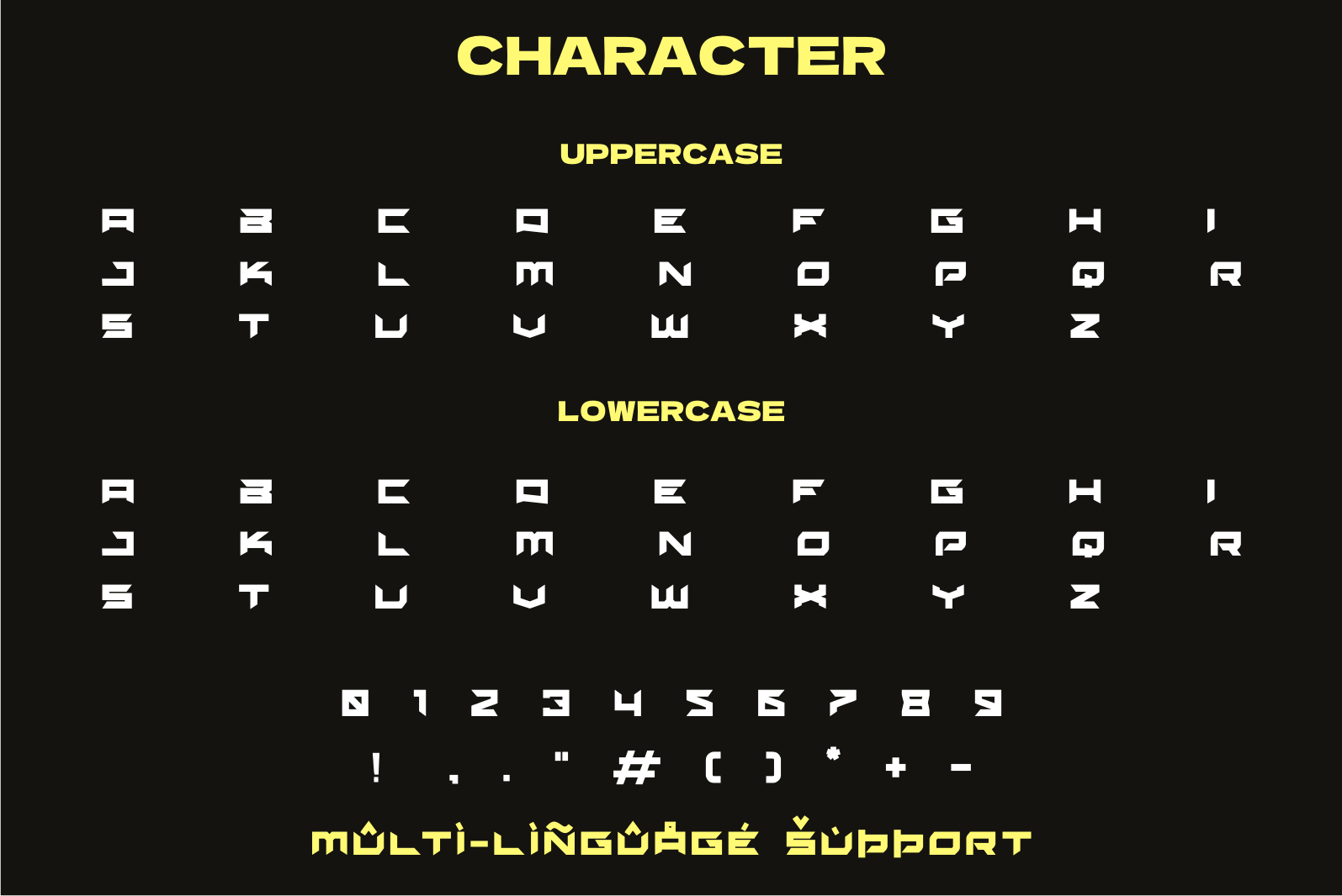 Monoa Font preview image 4