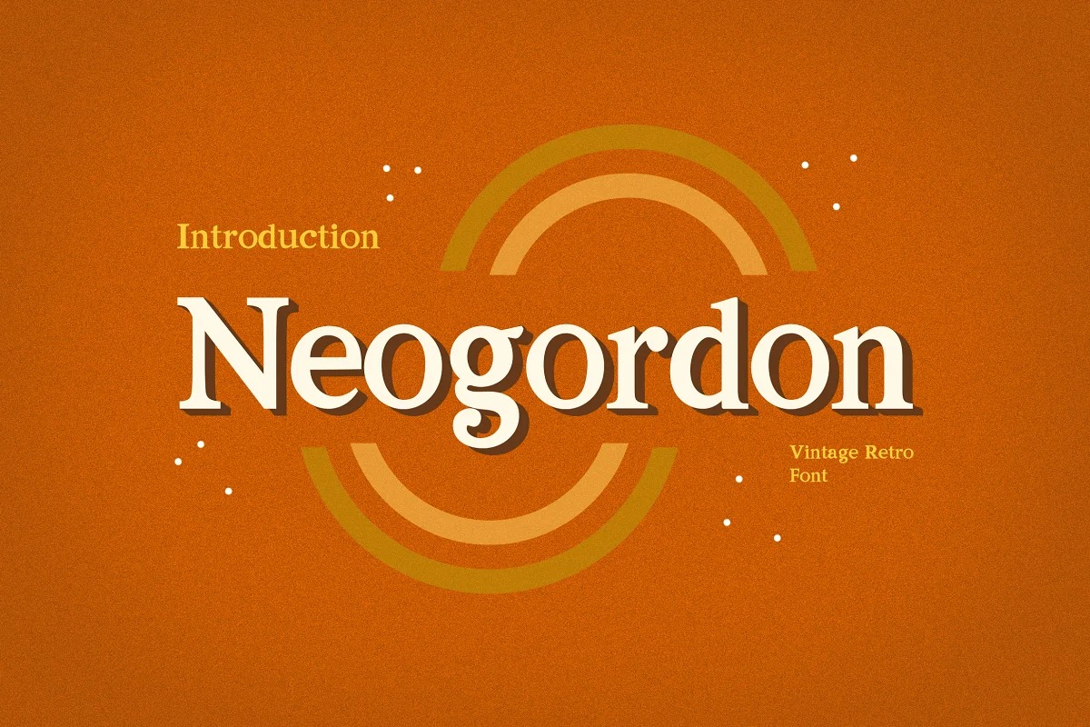 Neogordon Serif Font