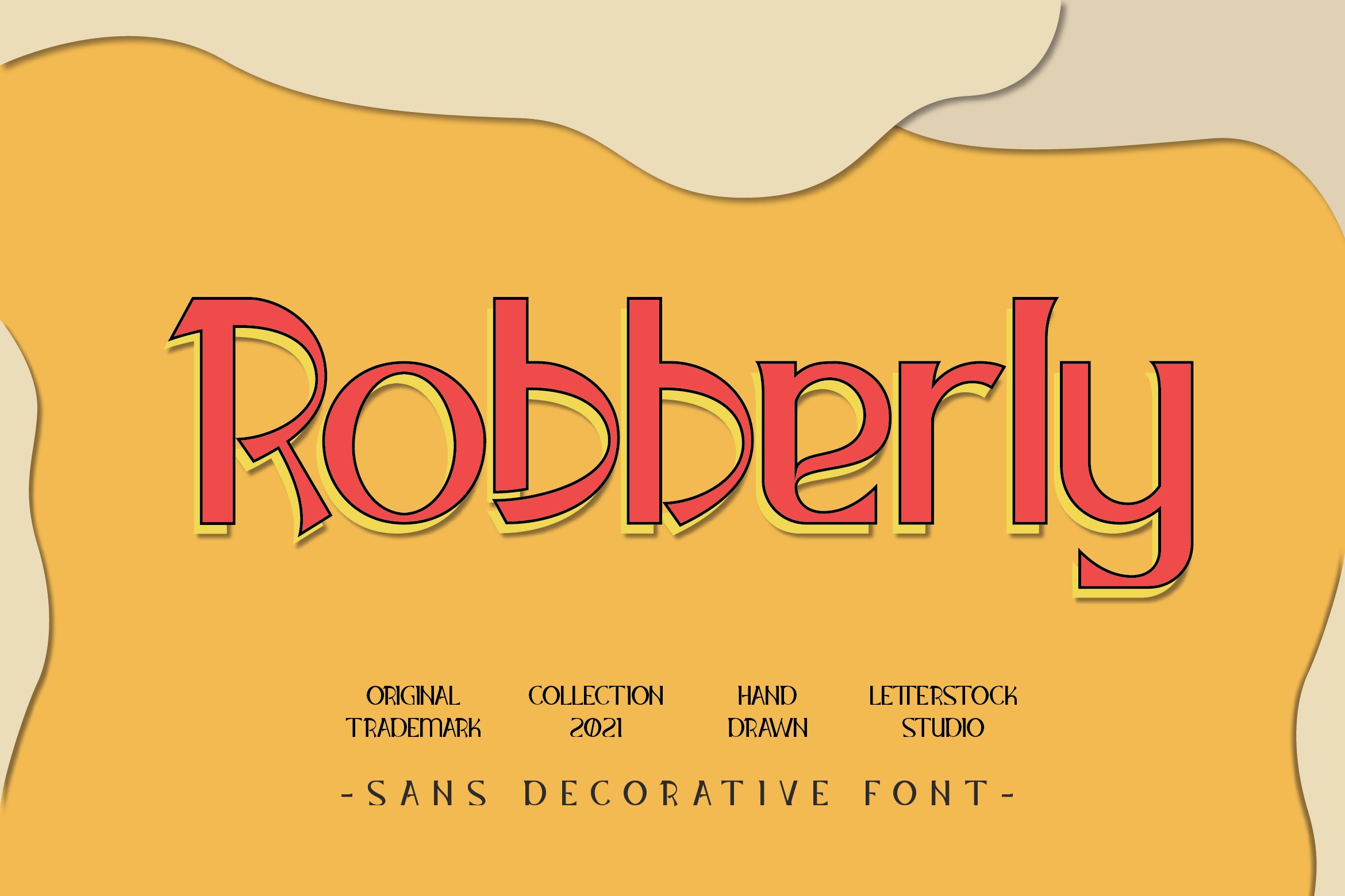 Robberly Display Font