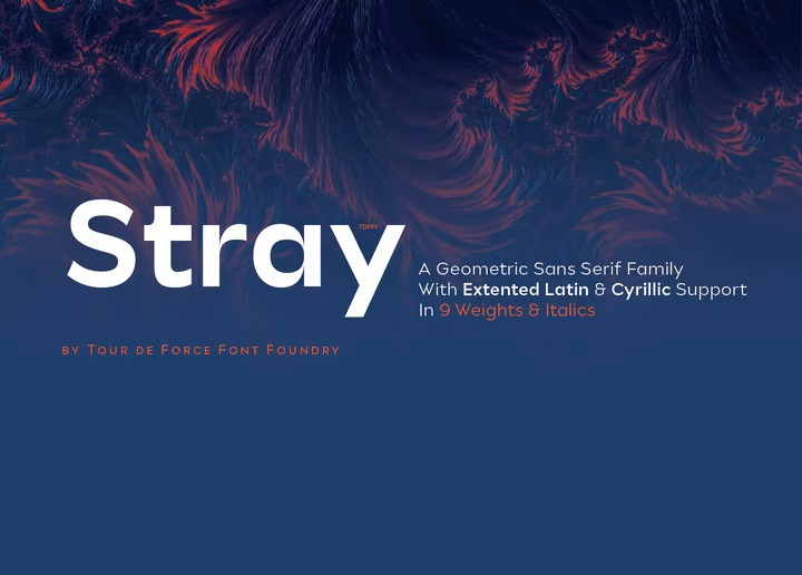 Stray Sans Serif Font