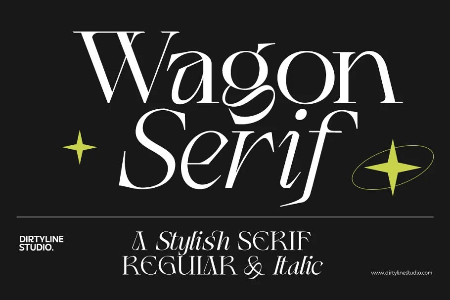 Wagon Serif Font