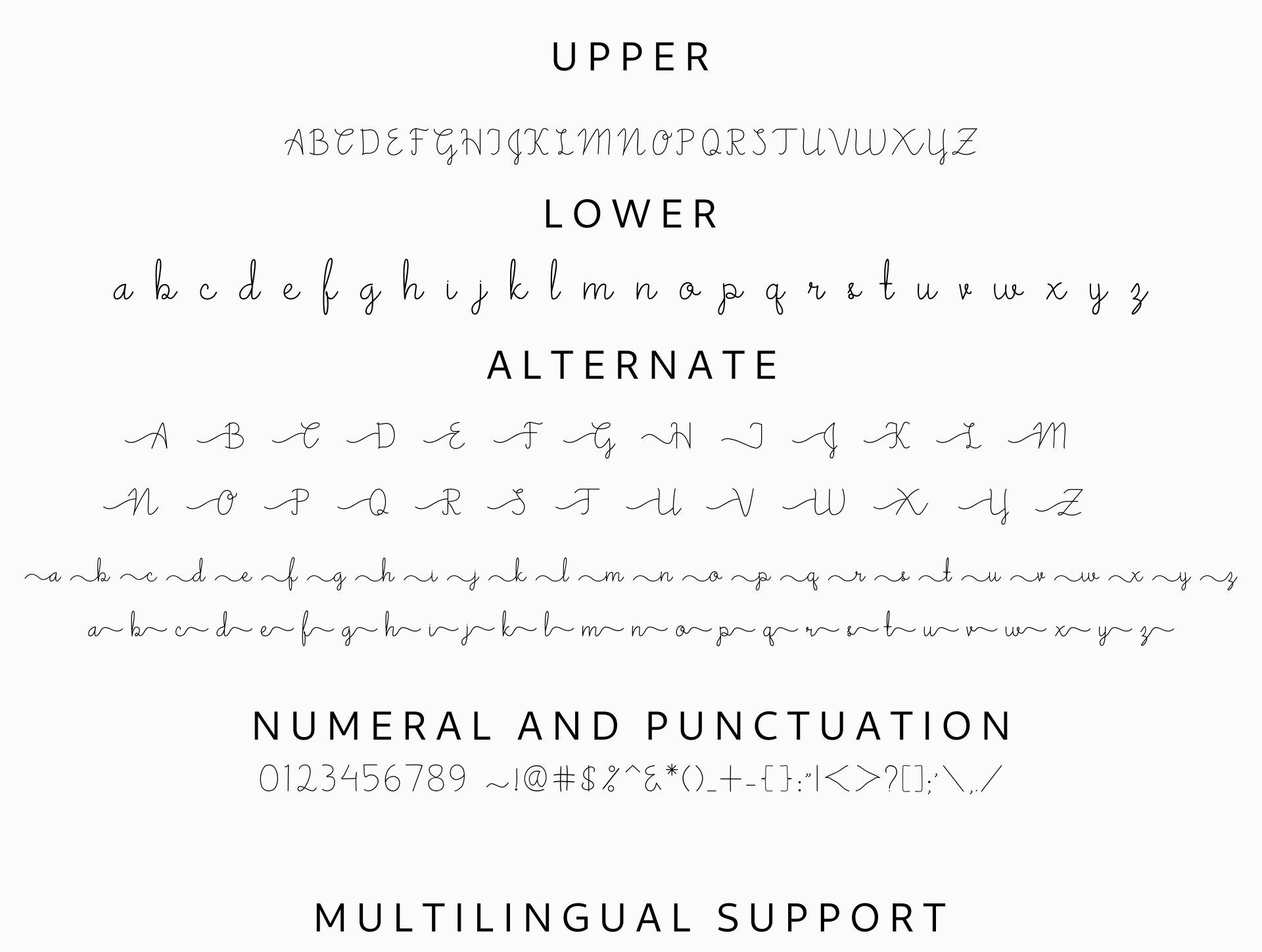 Amsterdam Handwritten Typeface preview image 5
