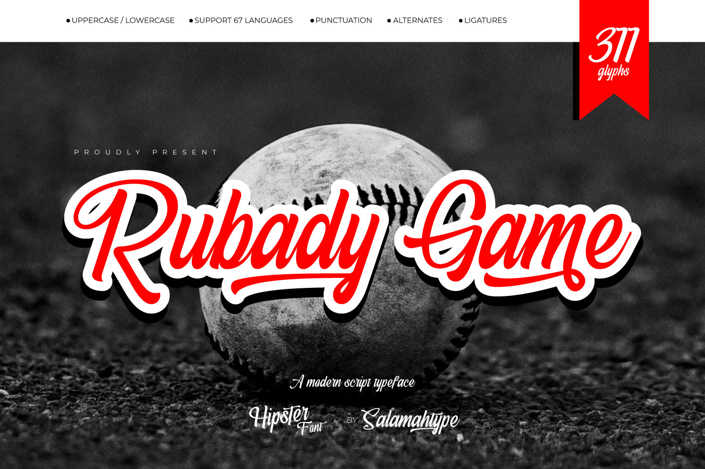 Rubady Game Script Font
