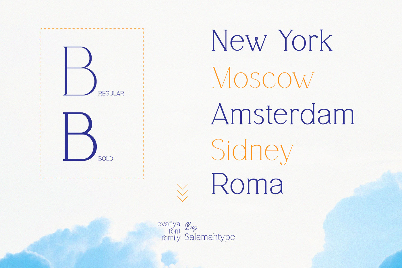 Evafiya Font preview image 4