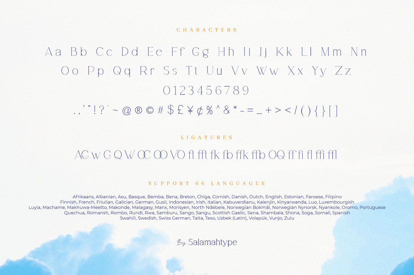 Evafiya Font preview image 2