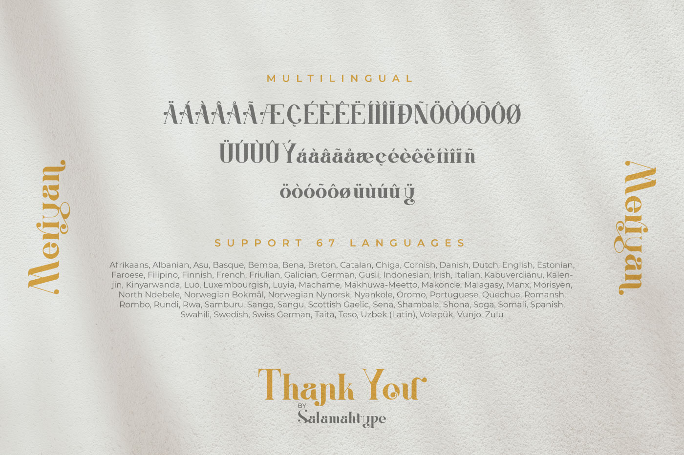 Meriyan Font preview image 5