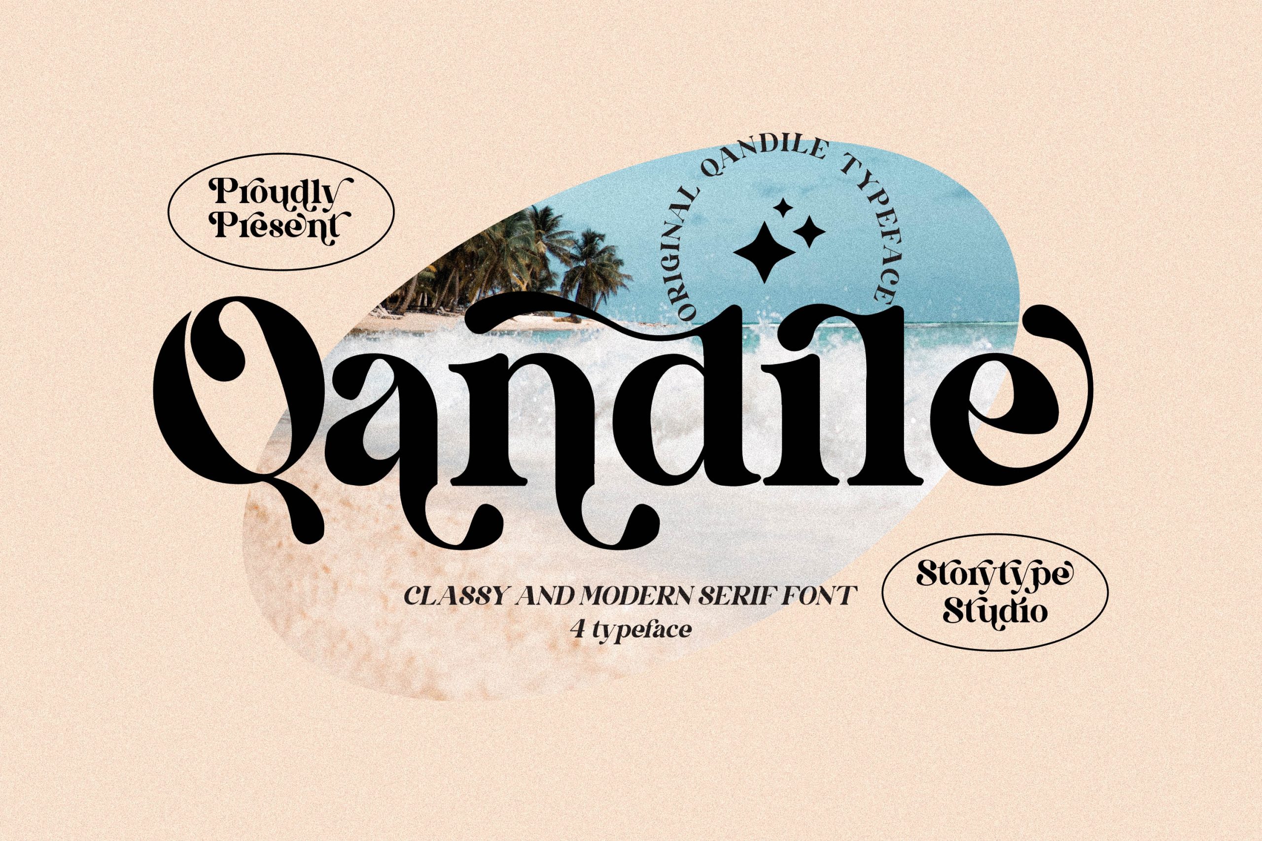 Qandile Modern Serif Font
