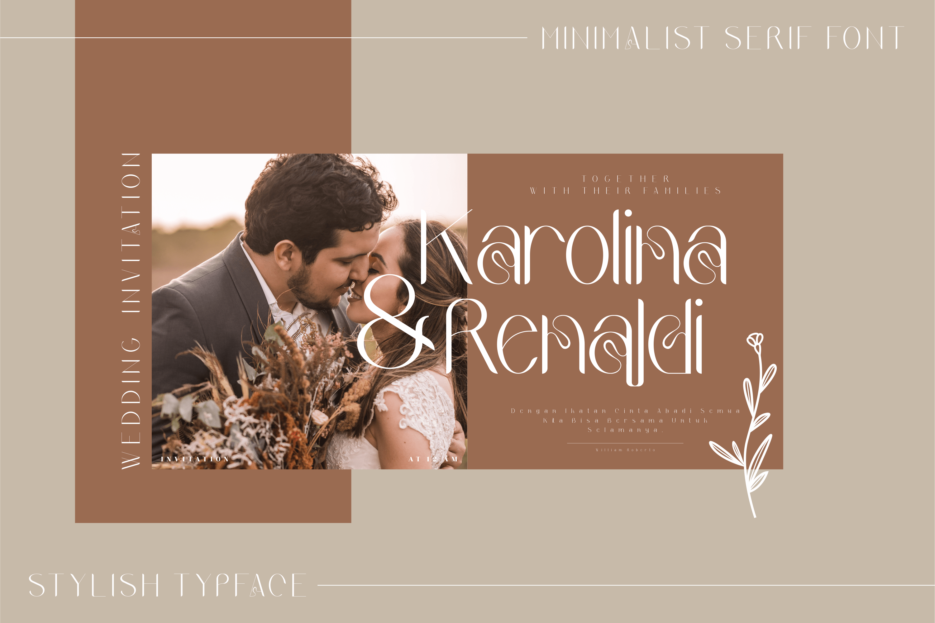 Qelista Serif Font preview image 2