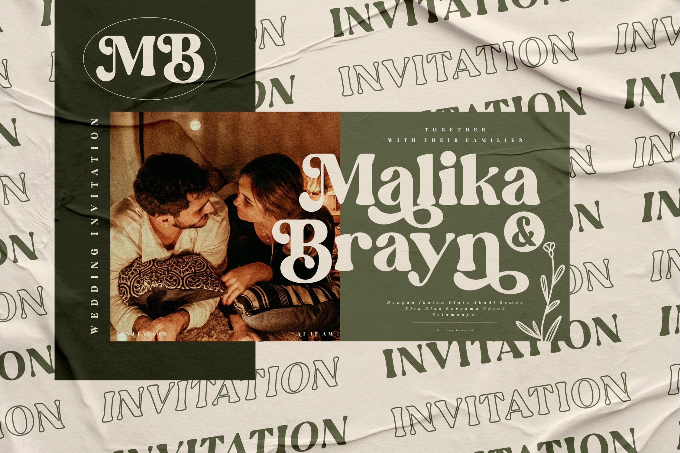 Elinga Classy Serif Font preview image 2