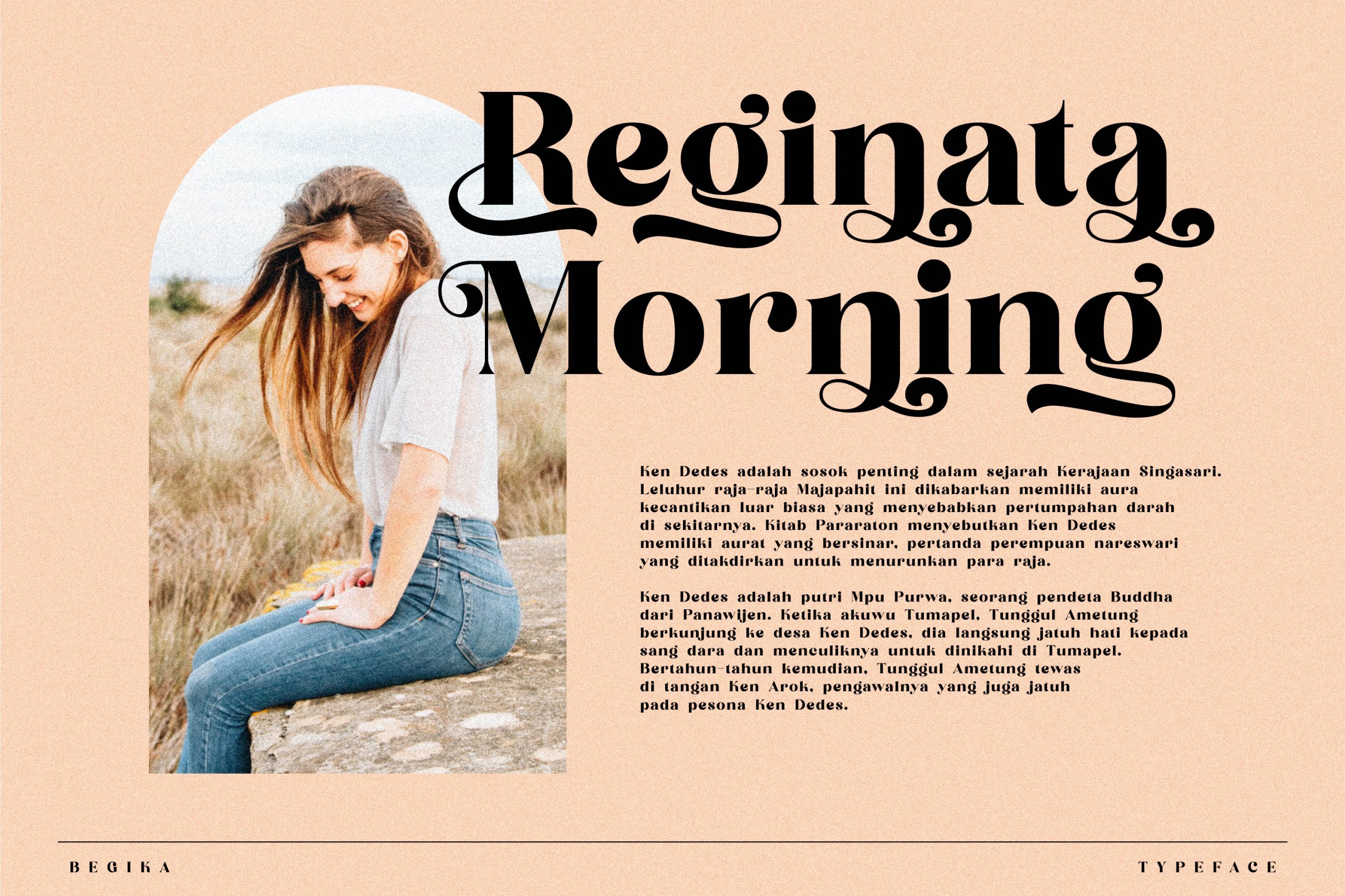 Begika Modern and Classy Serif Font preview image 2