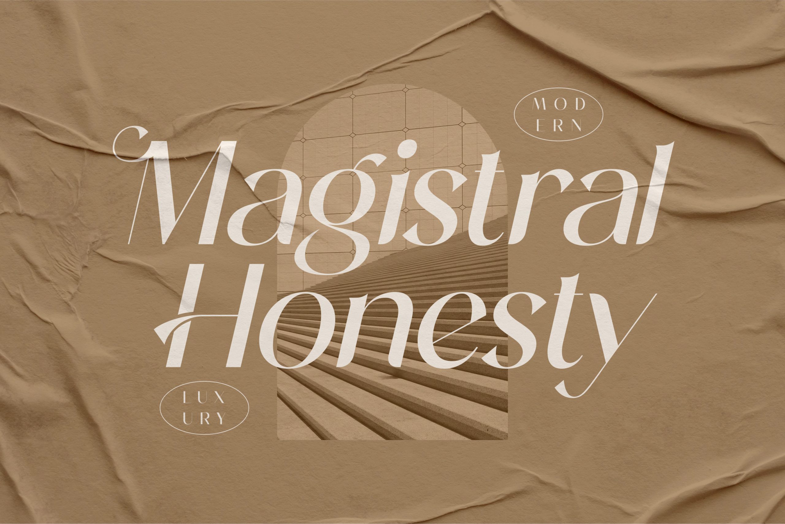 Magistral Honesty Serif Font preview image 2