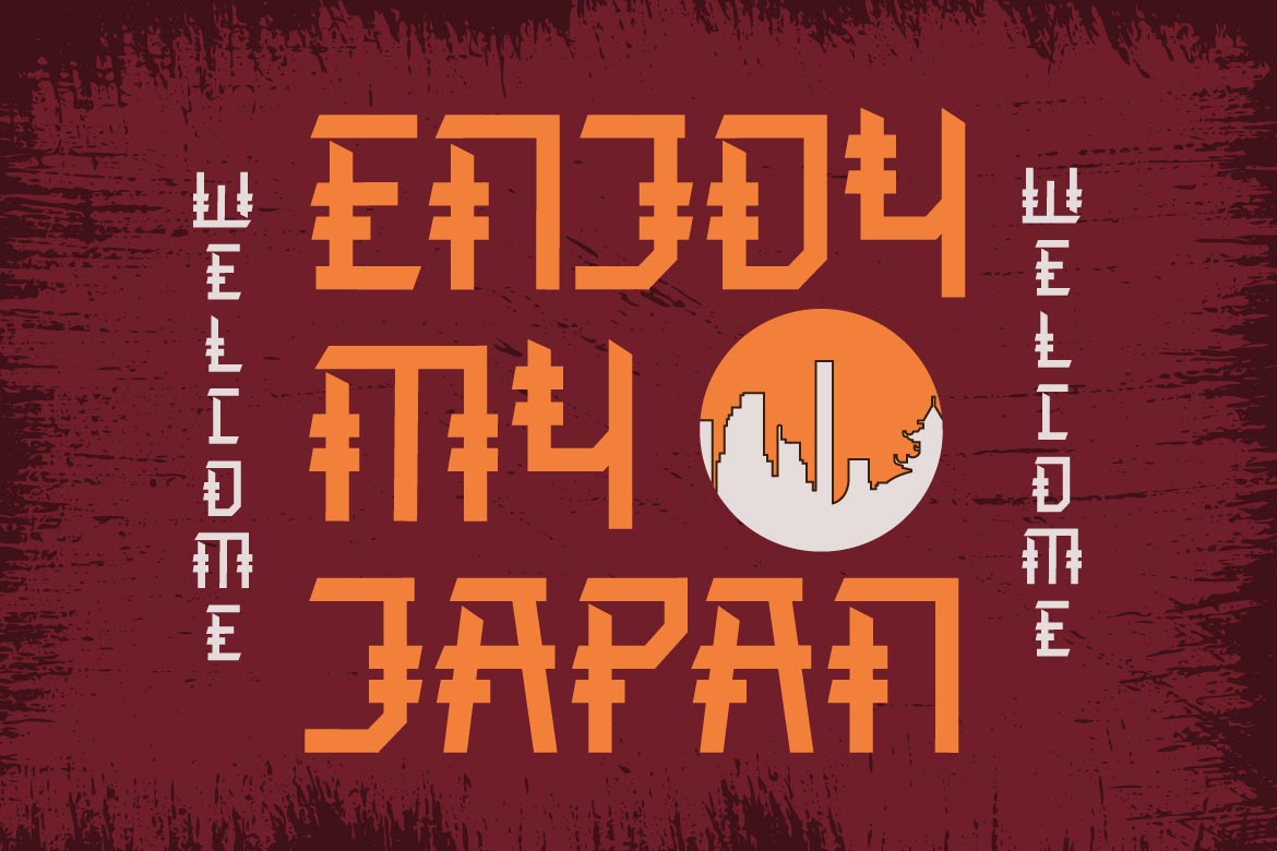 TADASHI Font preview image 2