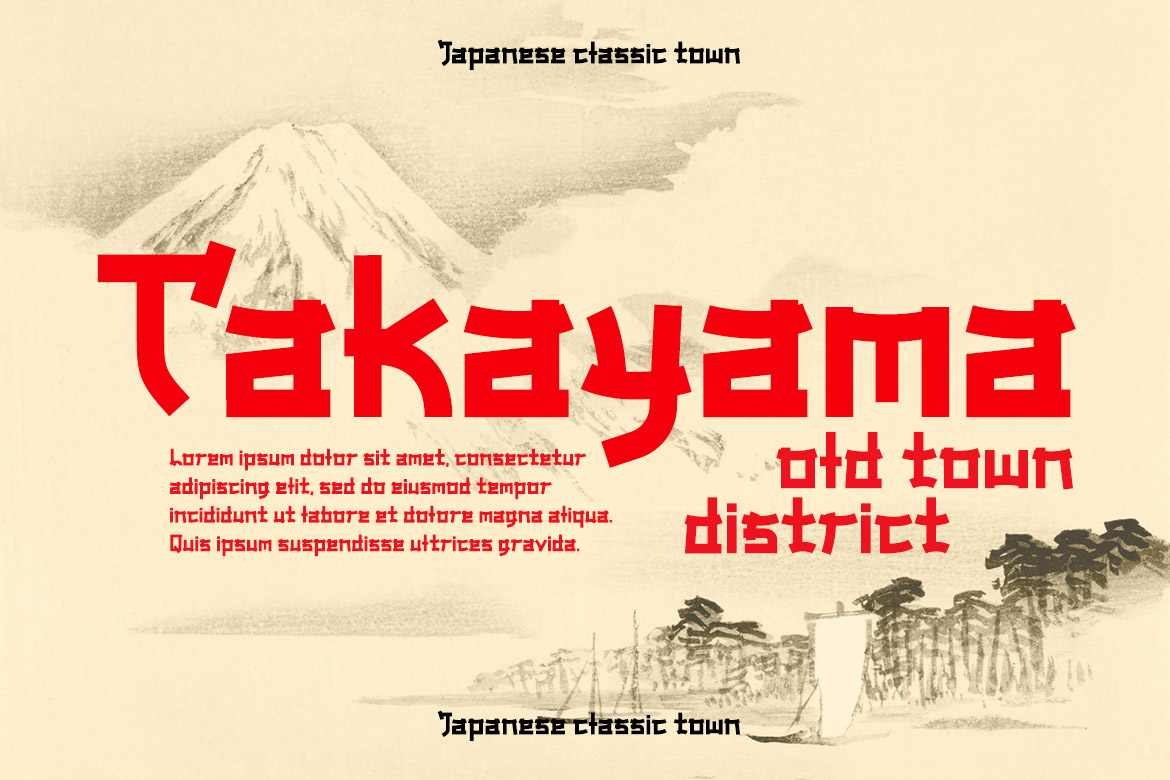 ONARI Font preview image 2