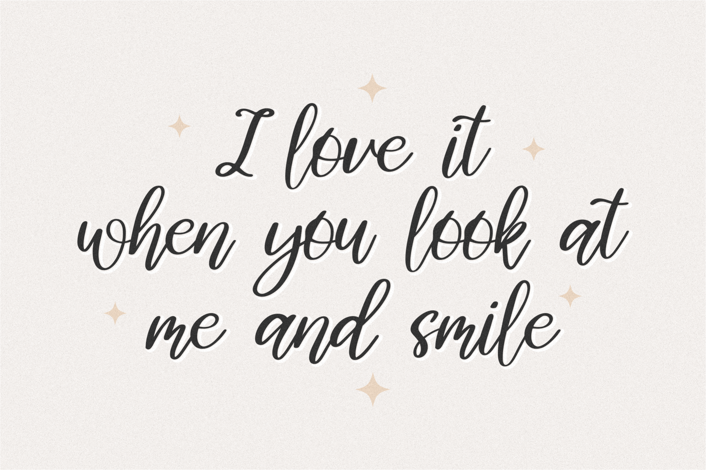 Meanshine Font preview image 2