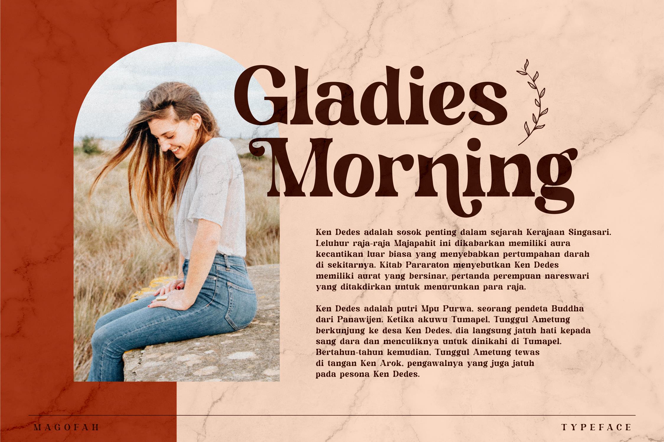 Magofah Modern Serif Font preview image 3