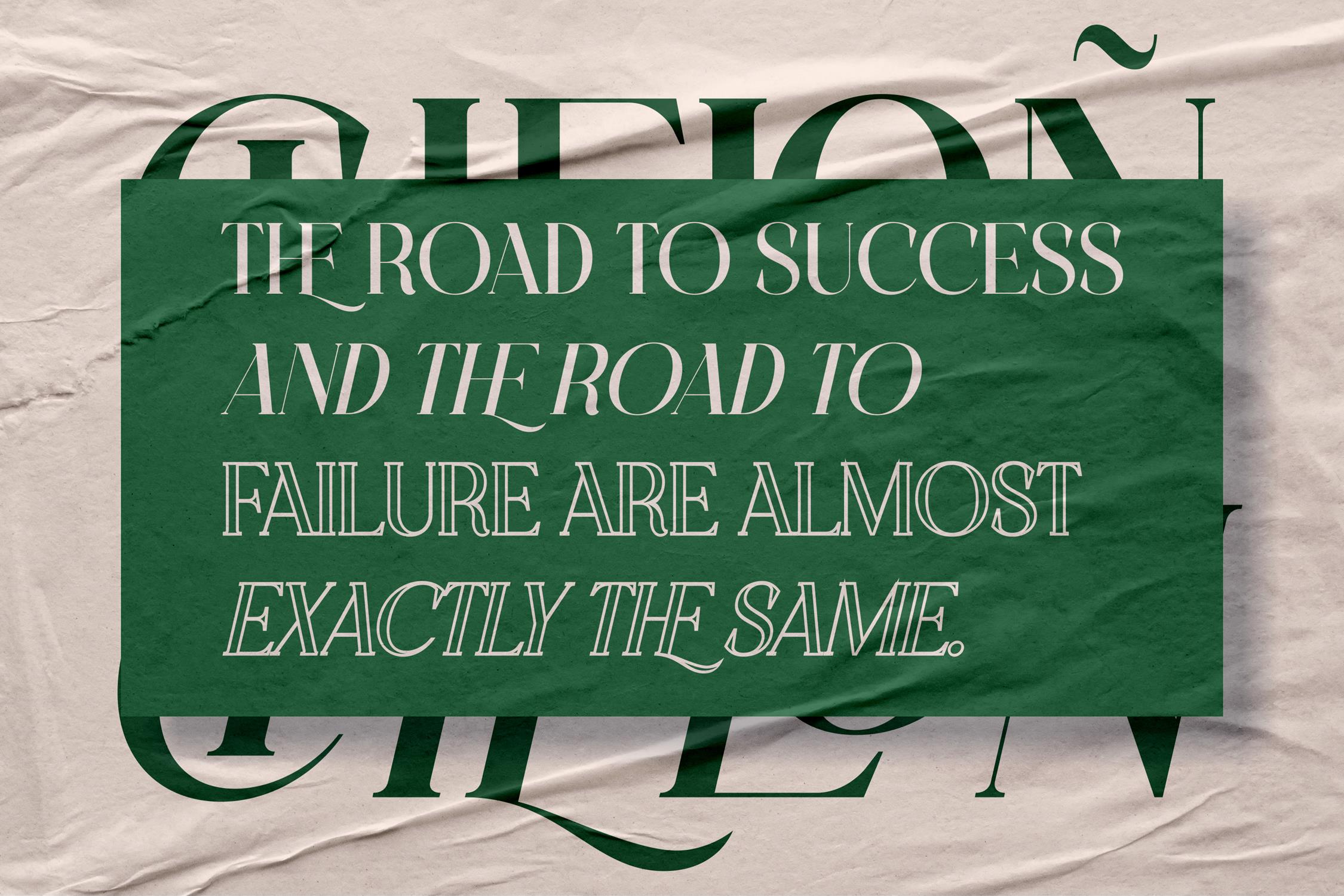 CHELON Classy Serif Font preview image 3