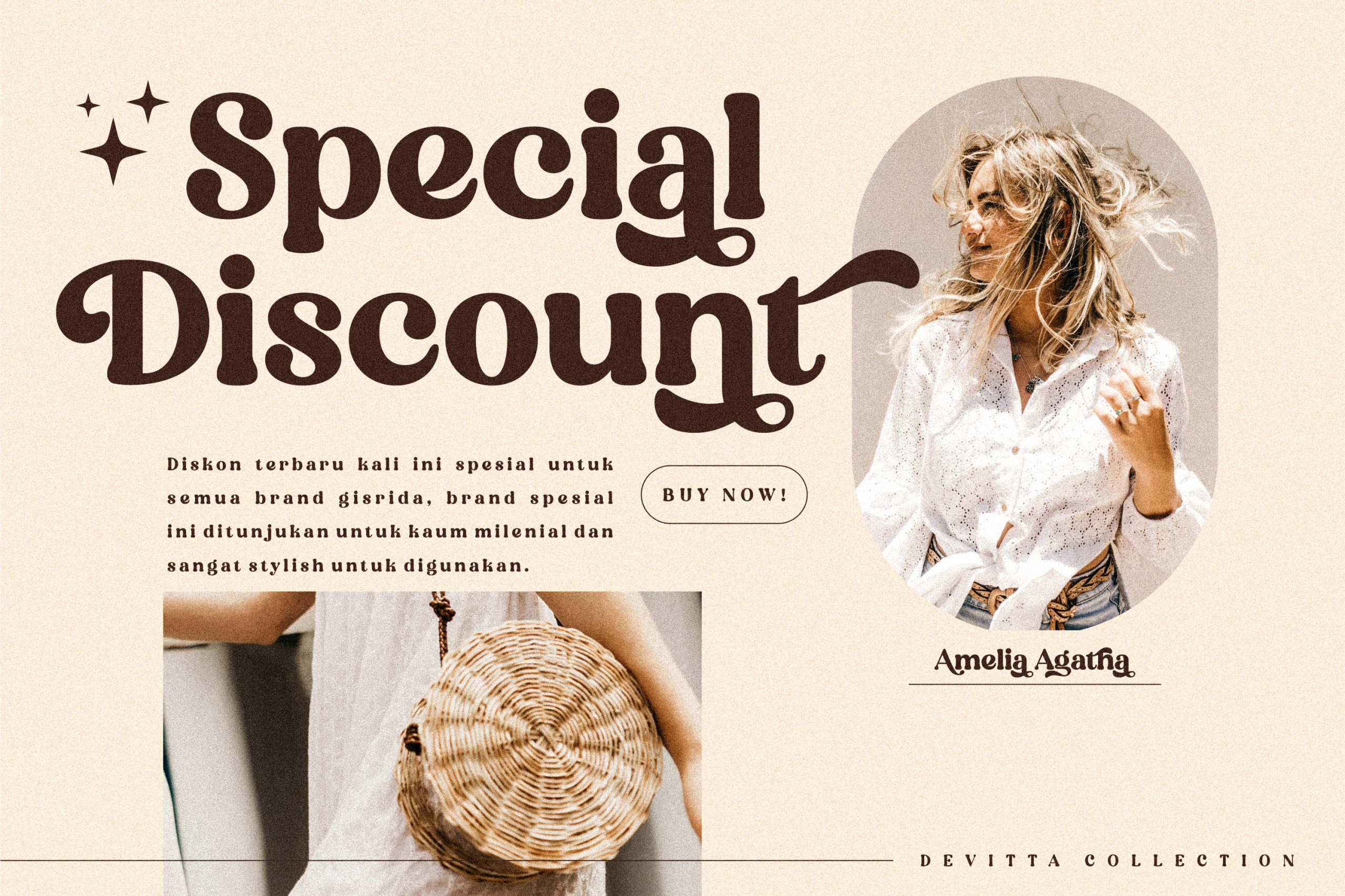 Devitta Classy Bold Serif Font preview image 3