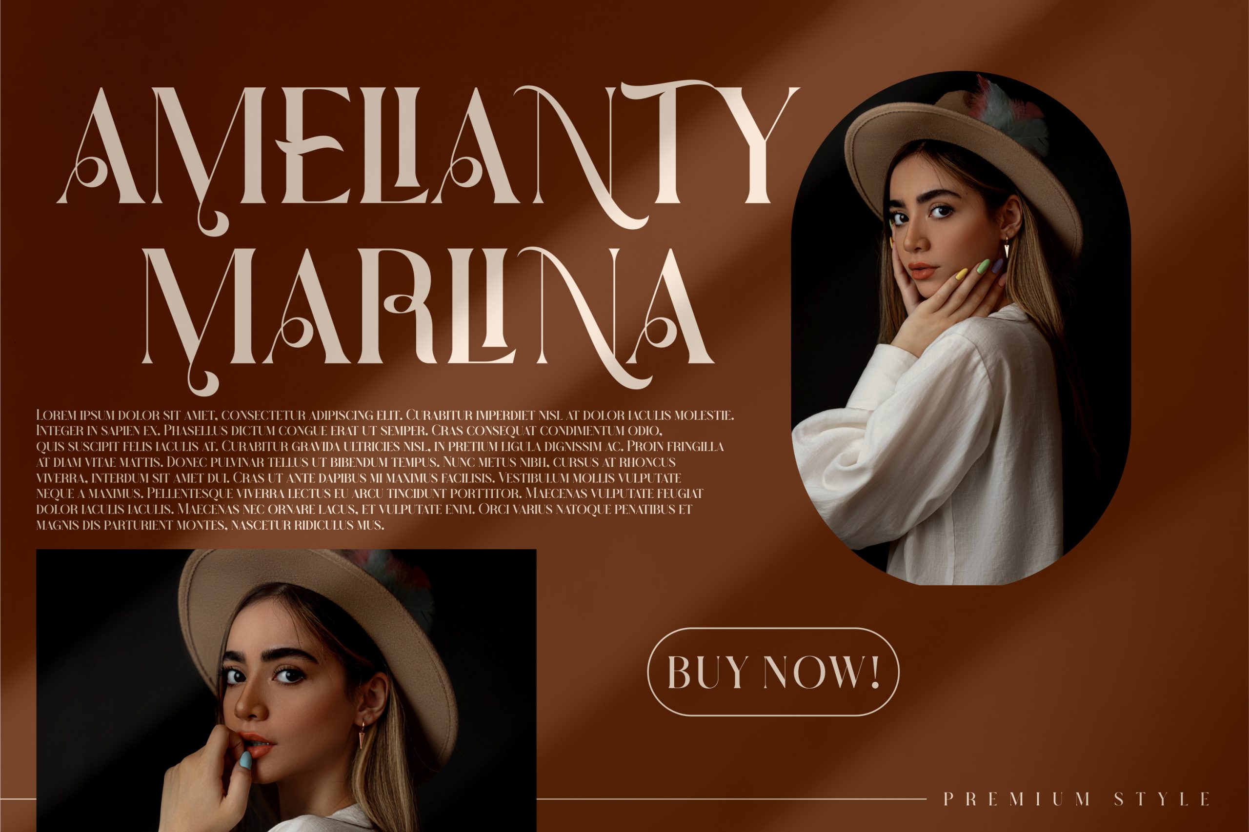 THE HISTORICAL MARLIANA Serif Font preview image 3