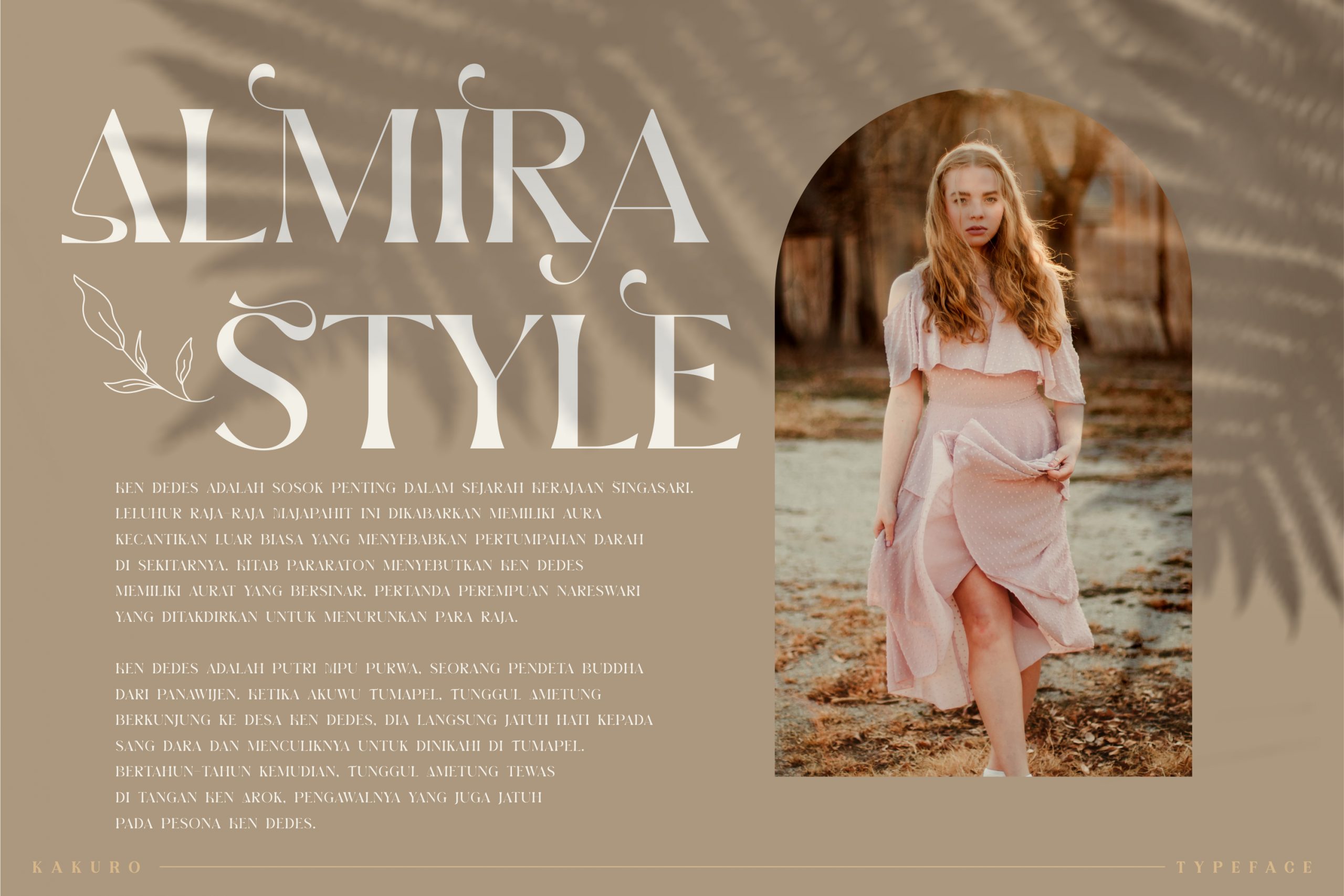 BROW VOLKY Serif Font preview image 3