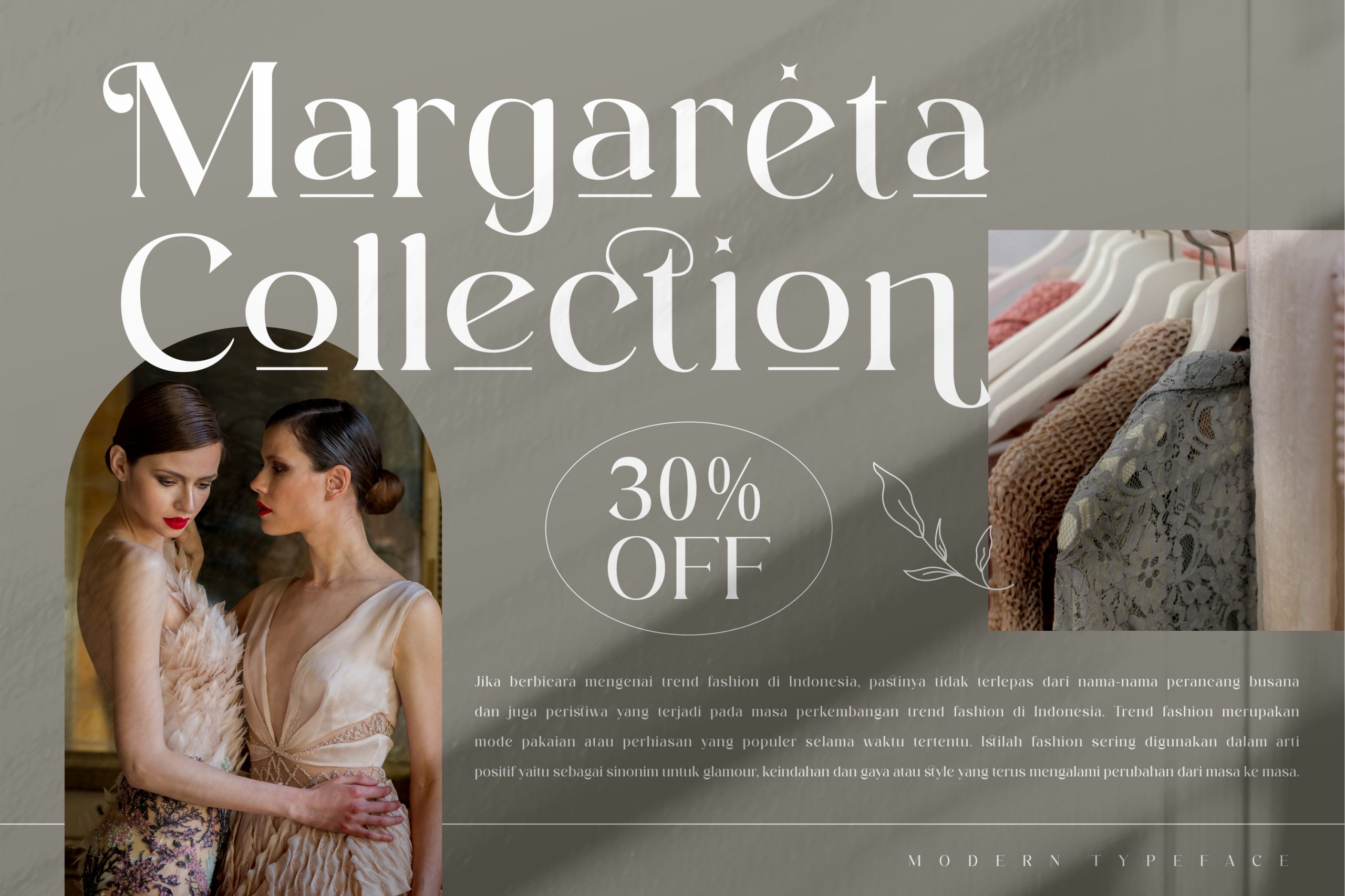 Aftesto Serif Font preview image 3