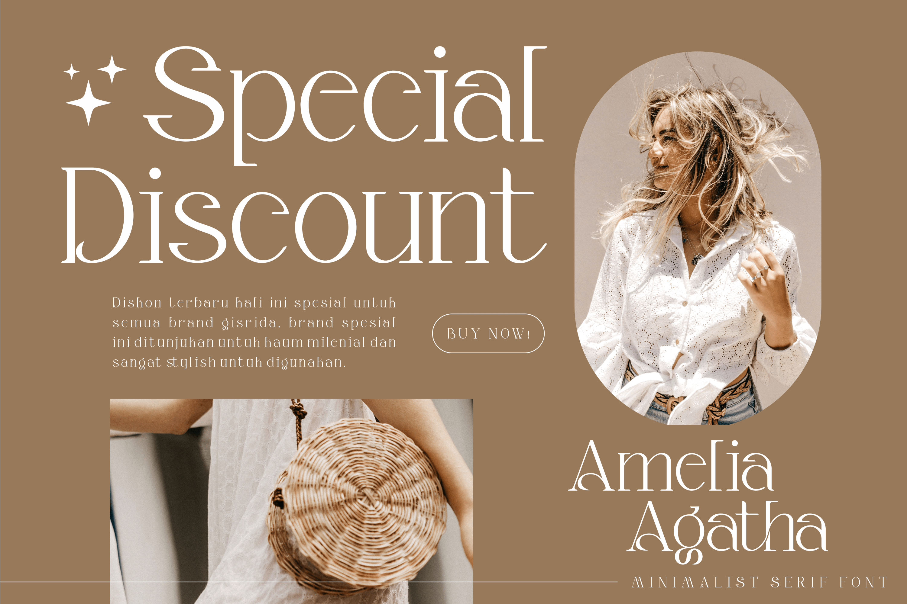 Alika Minimalist Serif Font preview image 3