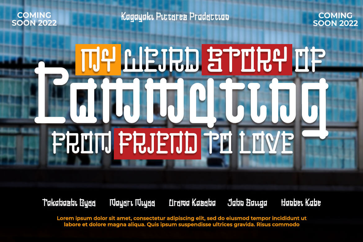 ERAGU Font preview image 3