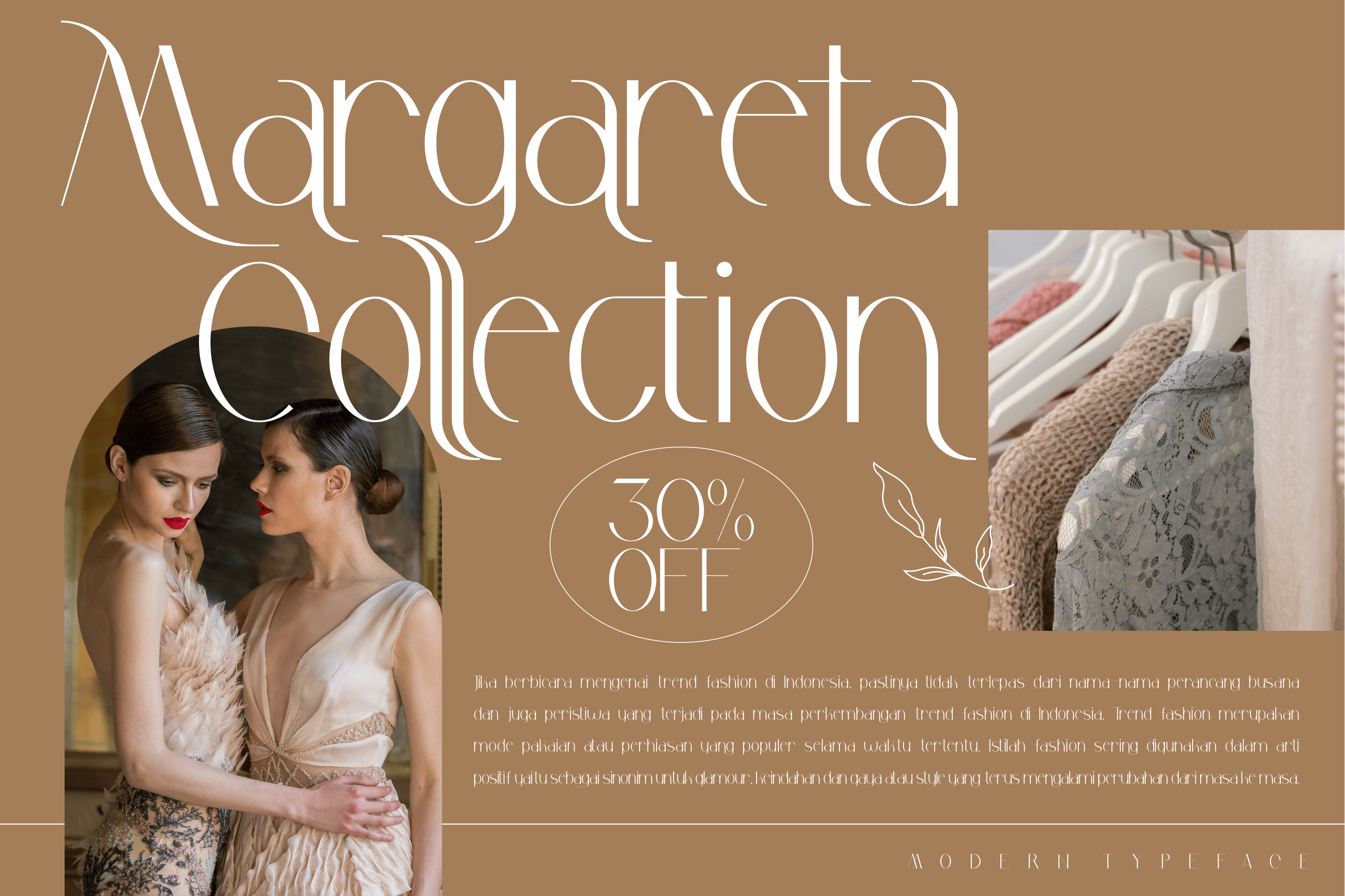 Safira Elegant Serif Font preview image 3