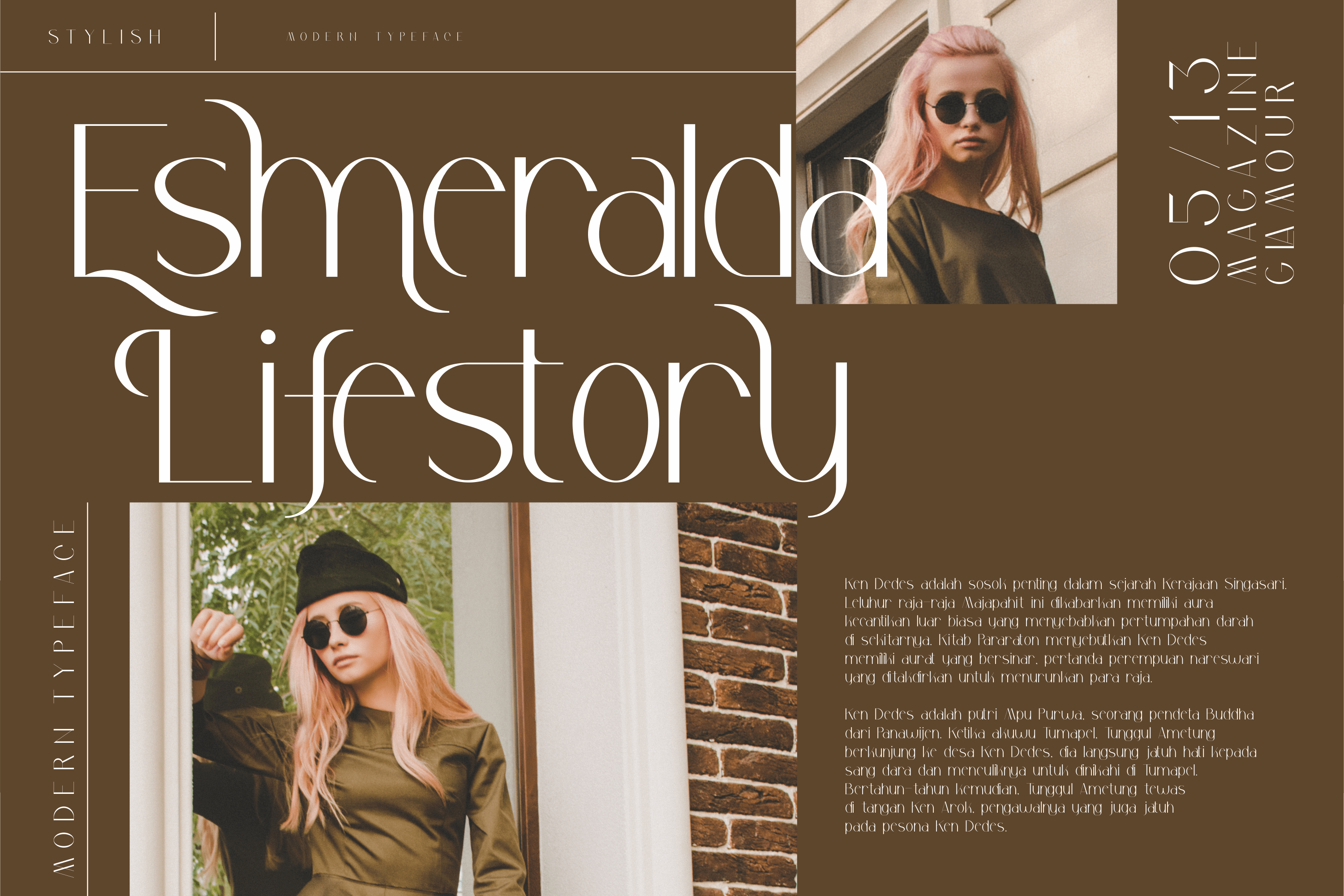 Safira Elegant Serif Font preview image 4