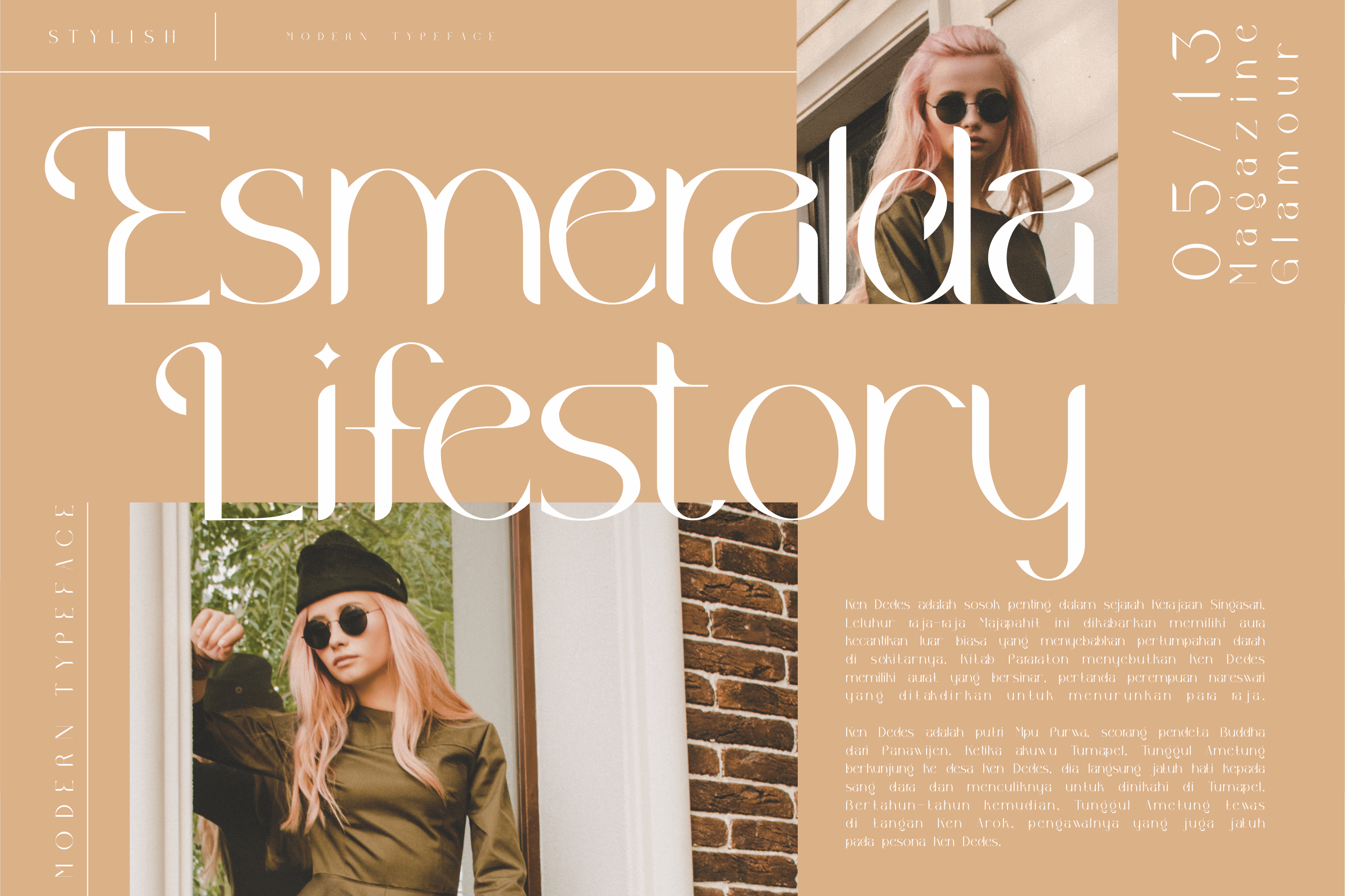 Wakile Stylish Serif Font preview image 4