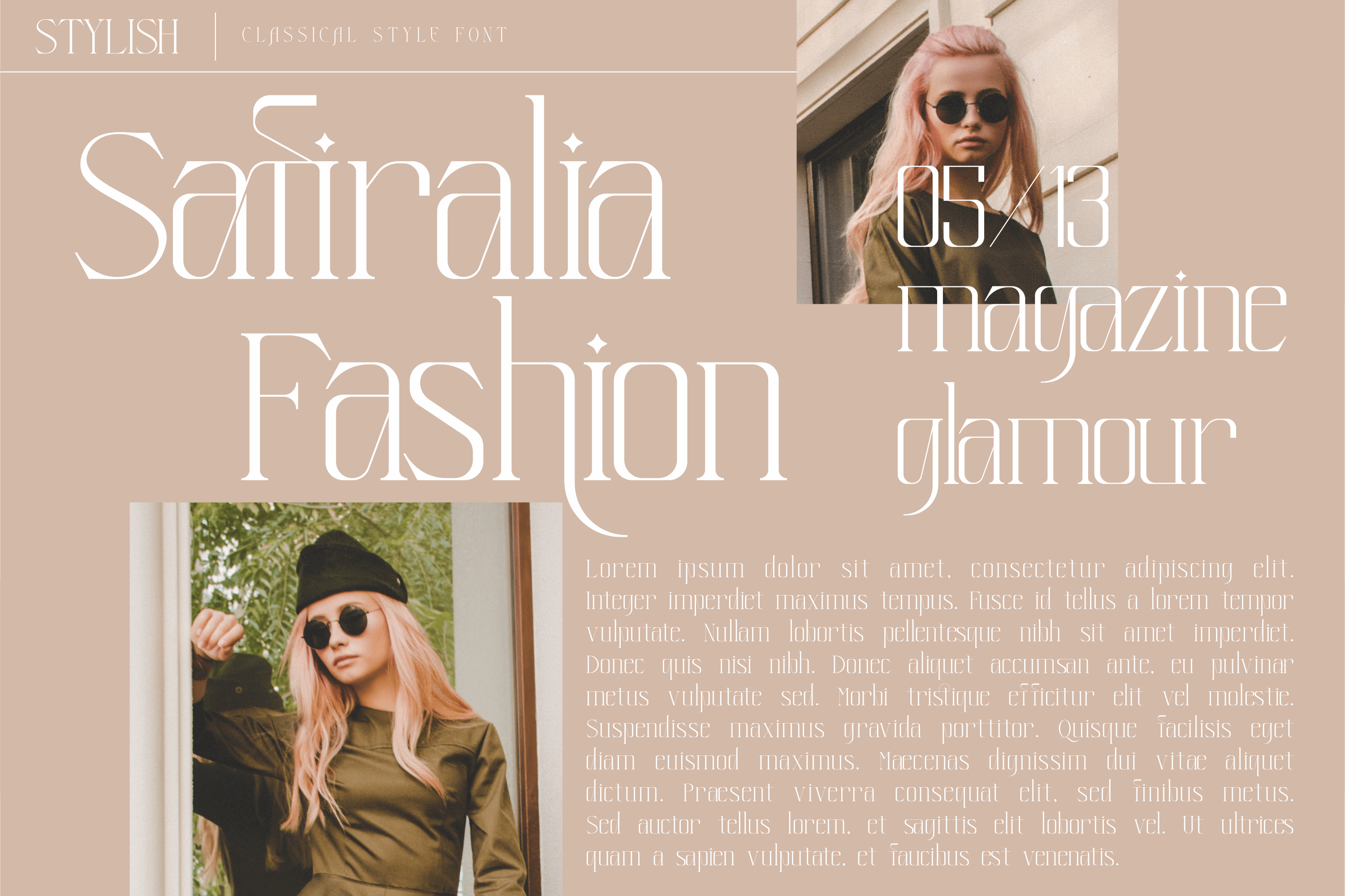 Histeria Serif Font preview image 4