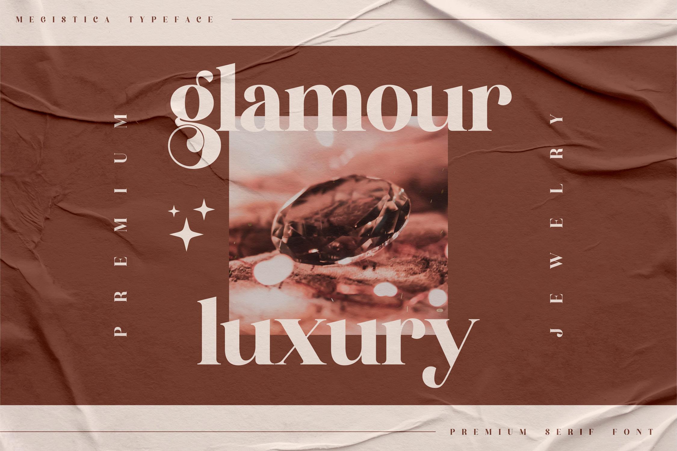 Megistica Modern Serif Font preview image 4