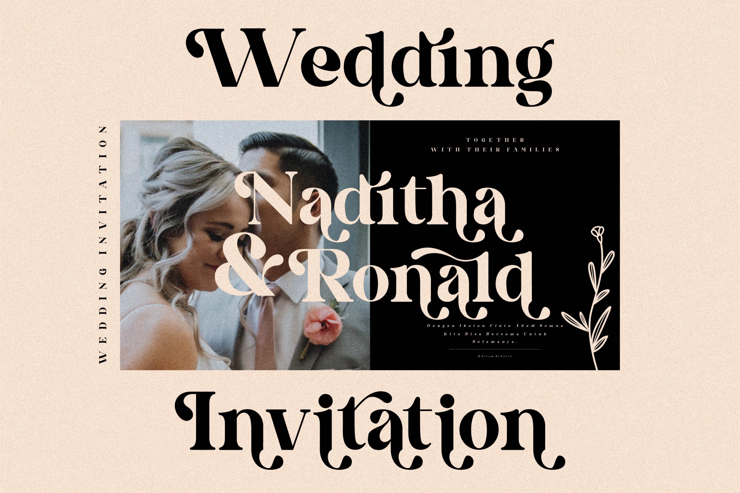 Qandile Modern Serif Font preview image 4