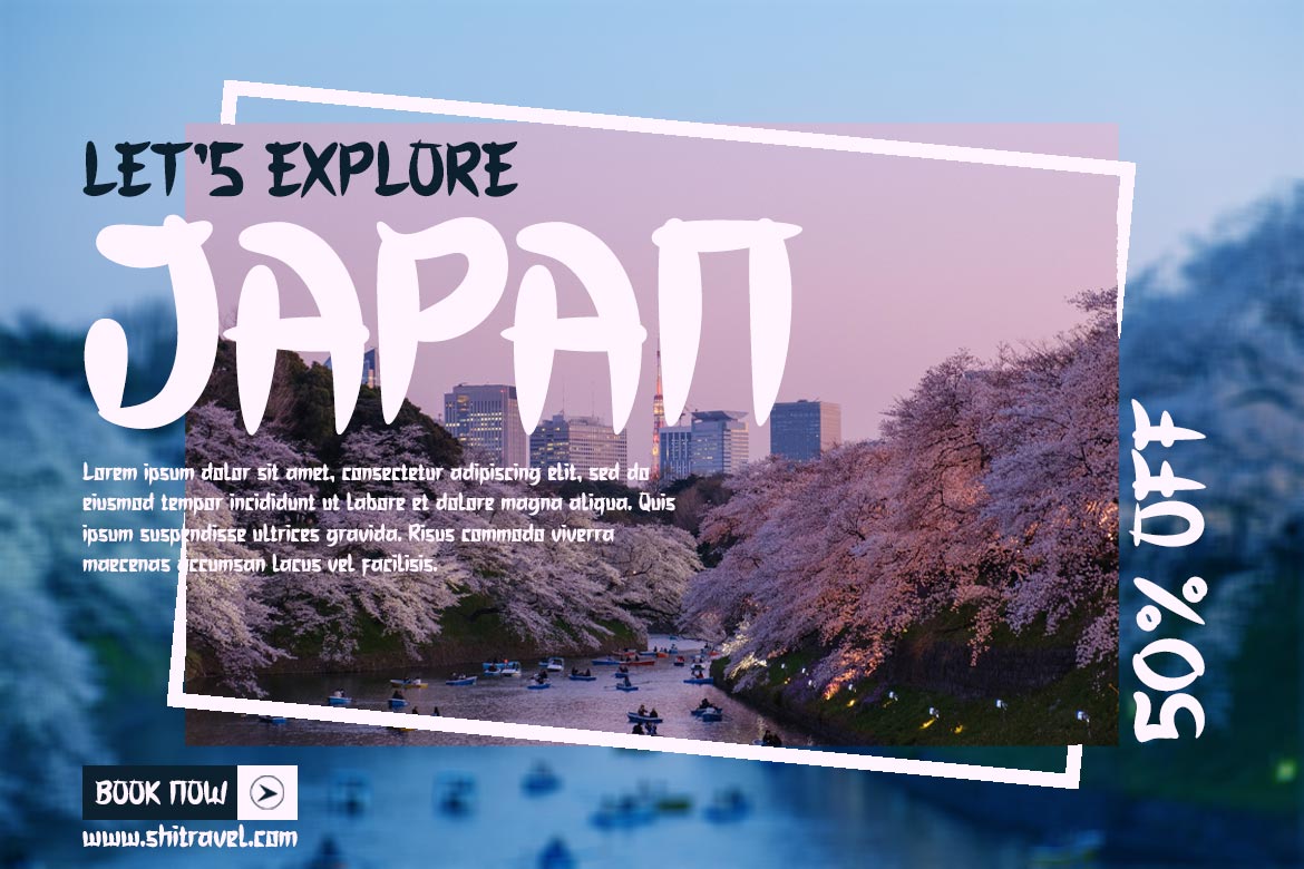 JUMIKO Faux Japanese Font preview image 4