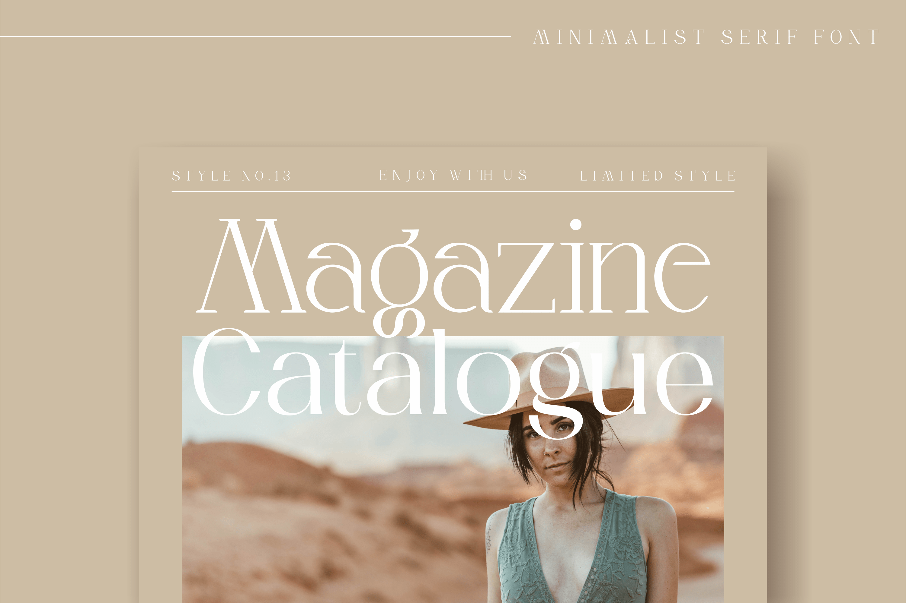 Alika Minimalist Serif Font preview image 4