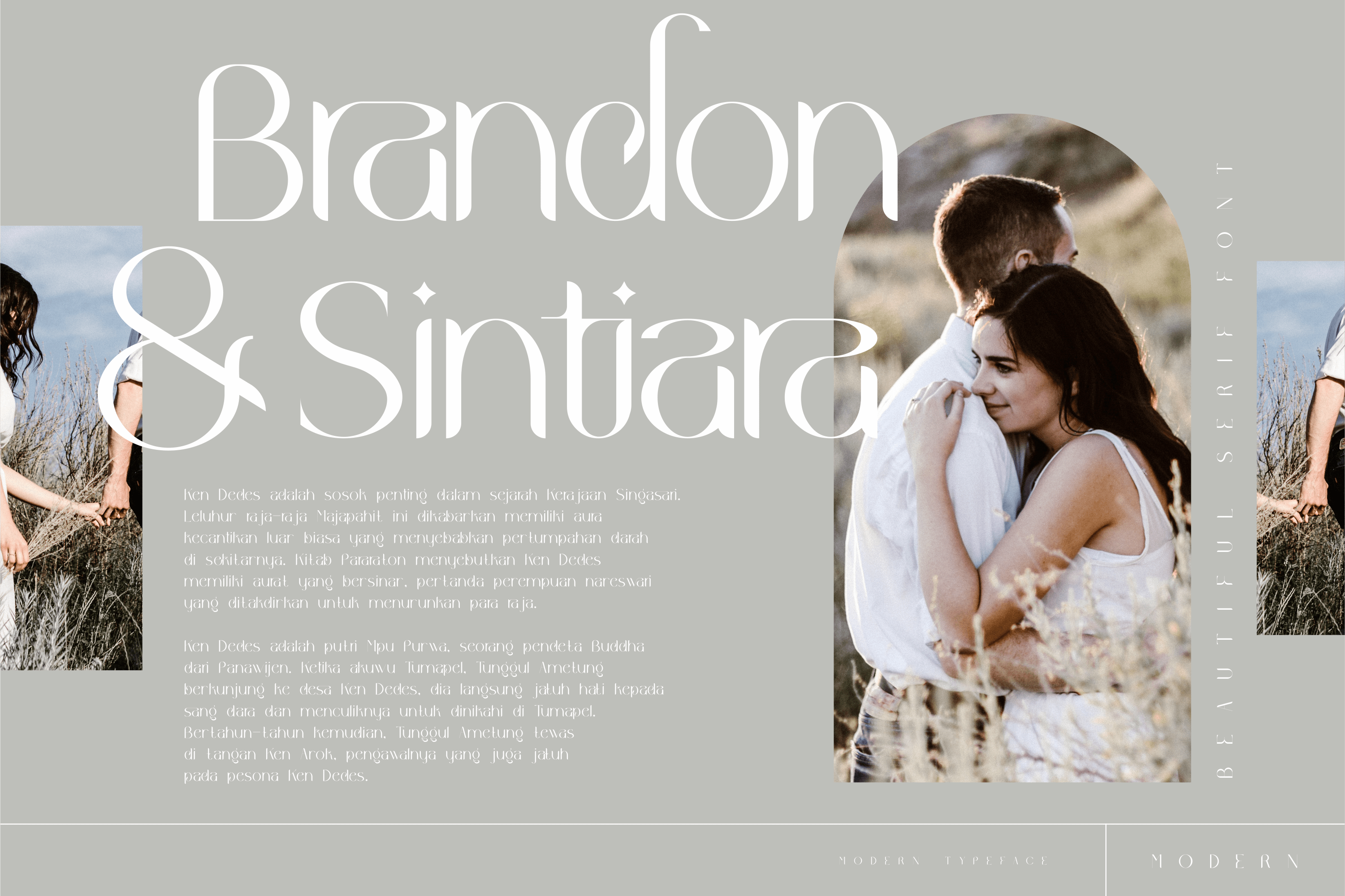 Wakile Stylish Serif Font preview image 5