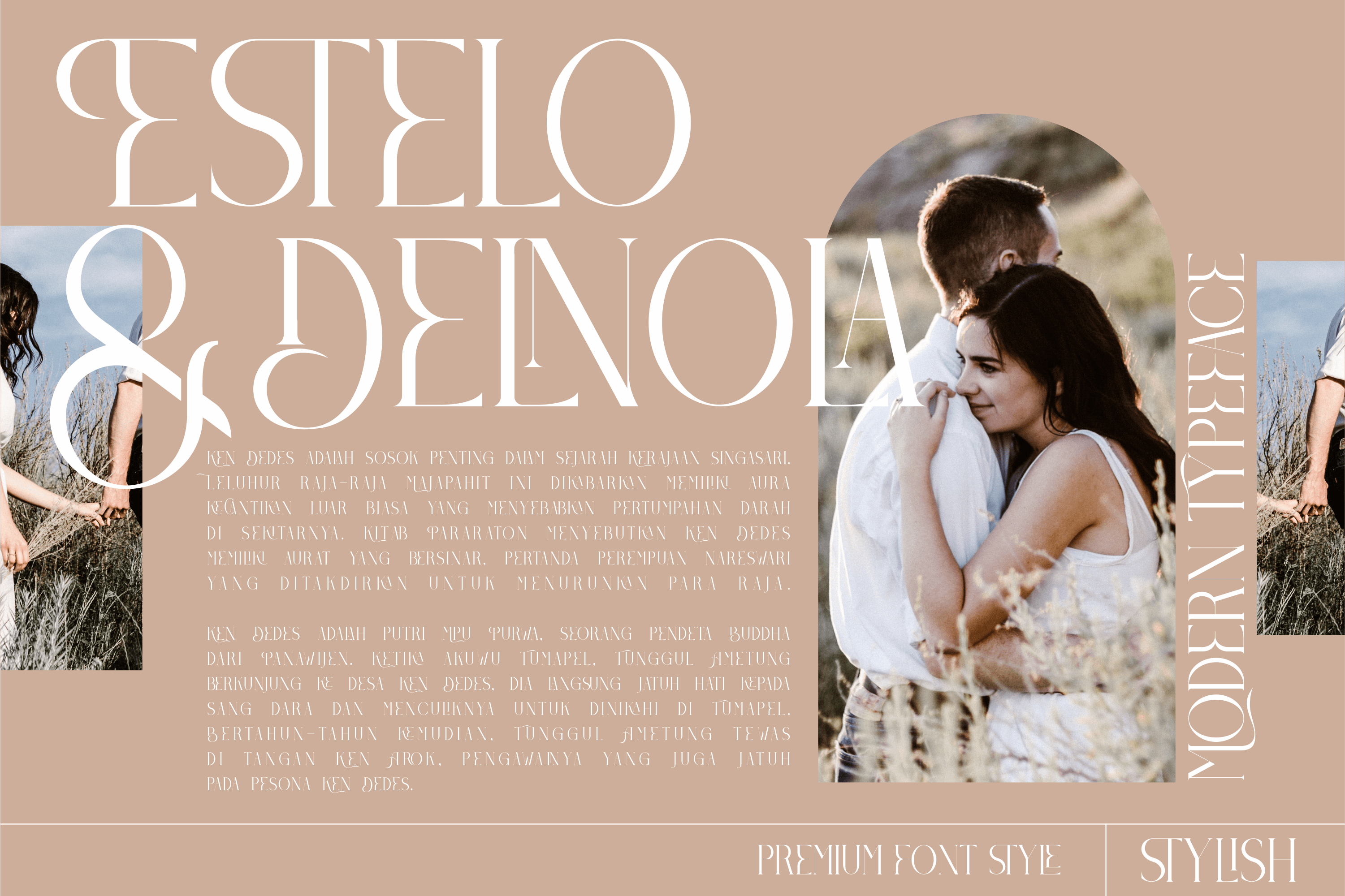 Berossla Serif Font preview image 5