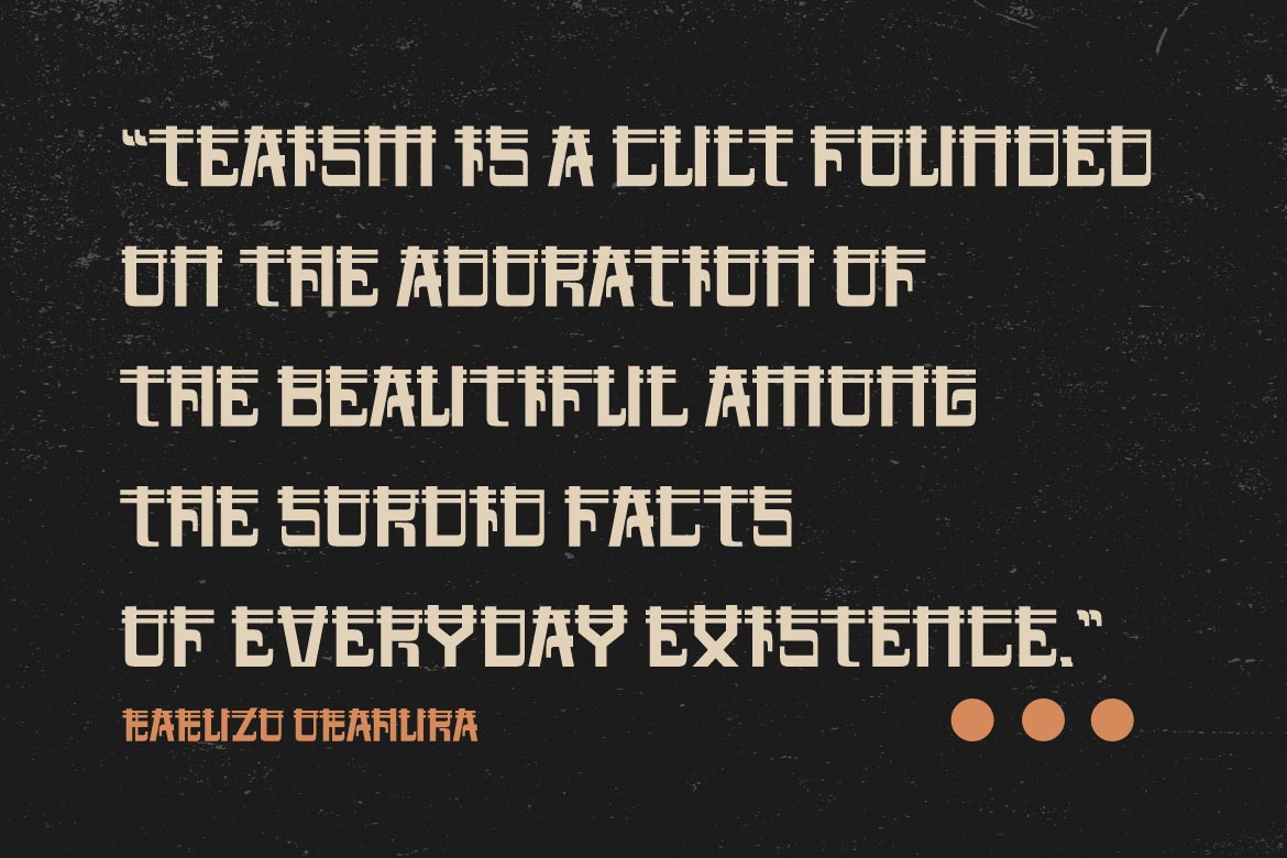Kitetsu Font preview image 5