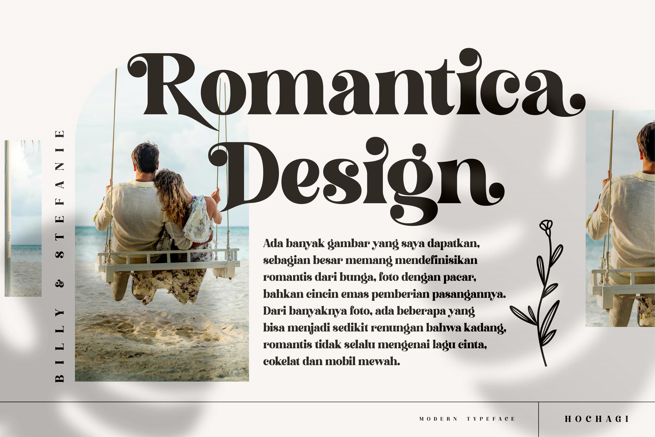 Hochagi Classy Serif Font preview image 5