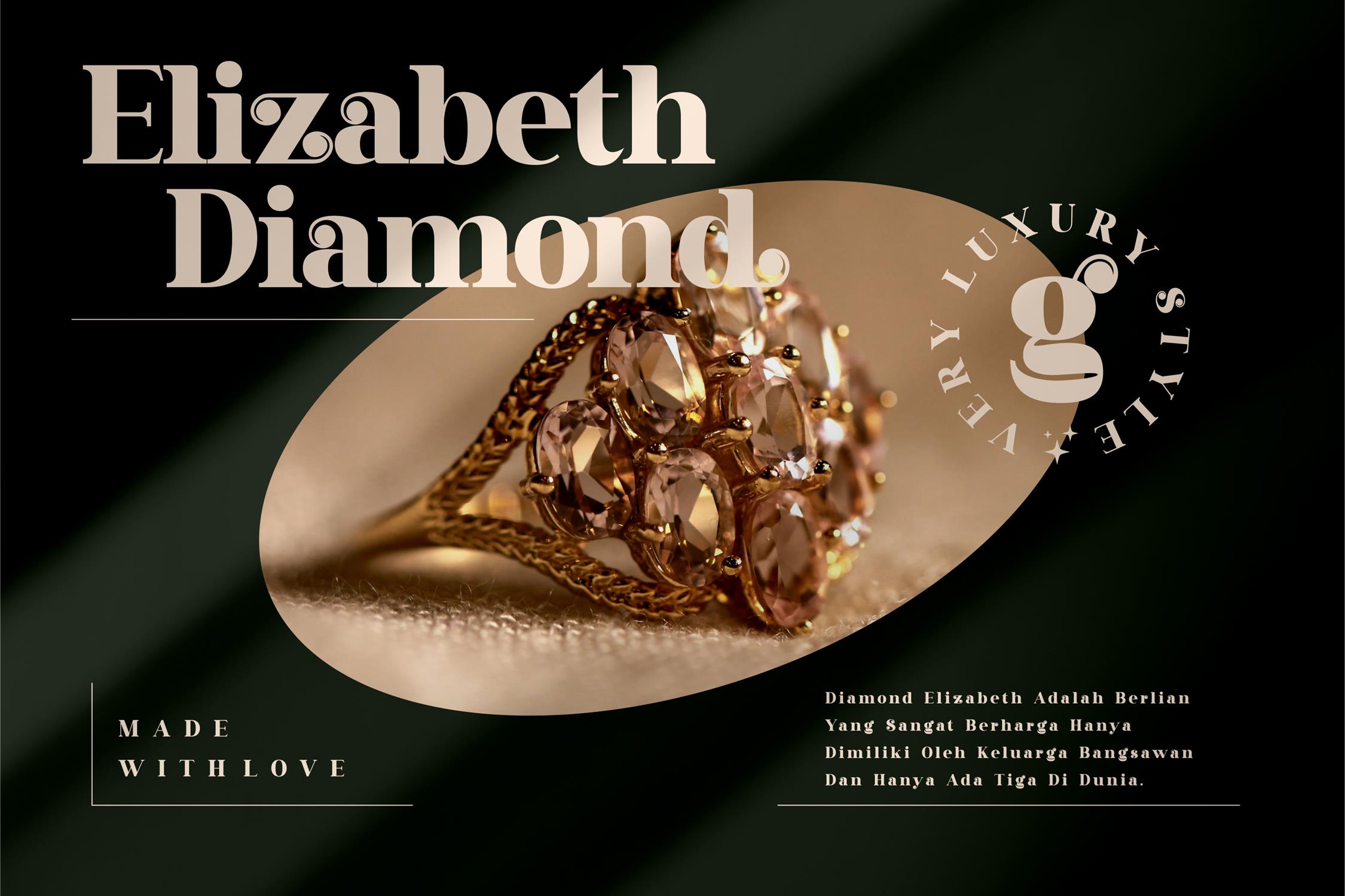 Gisrida Modern Serif Font preview image 5